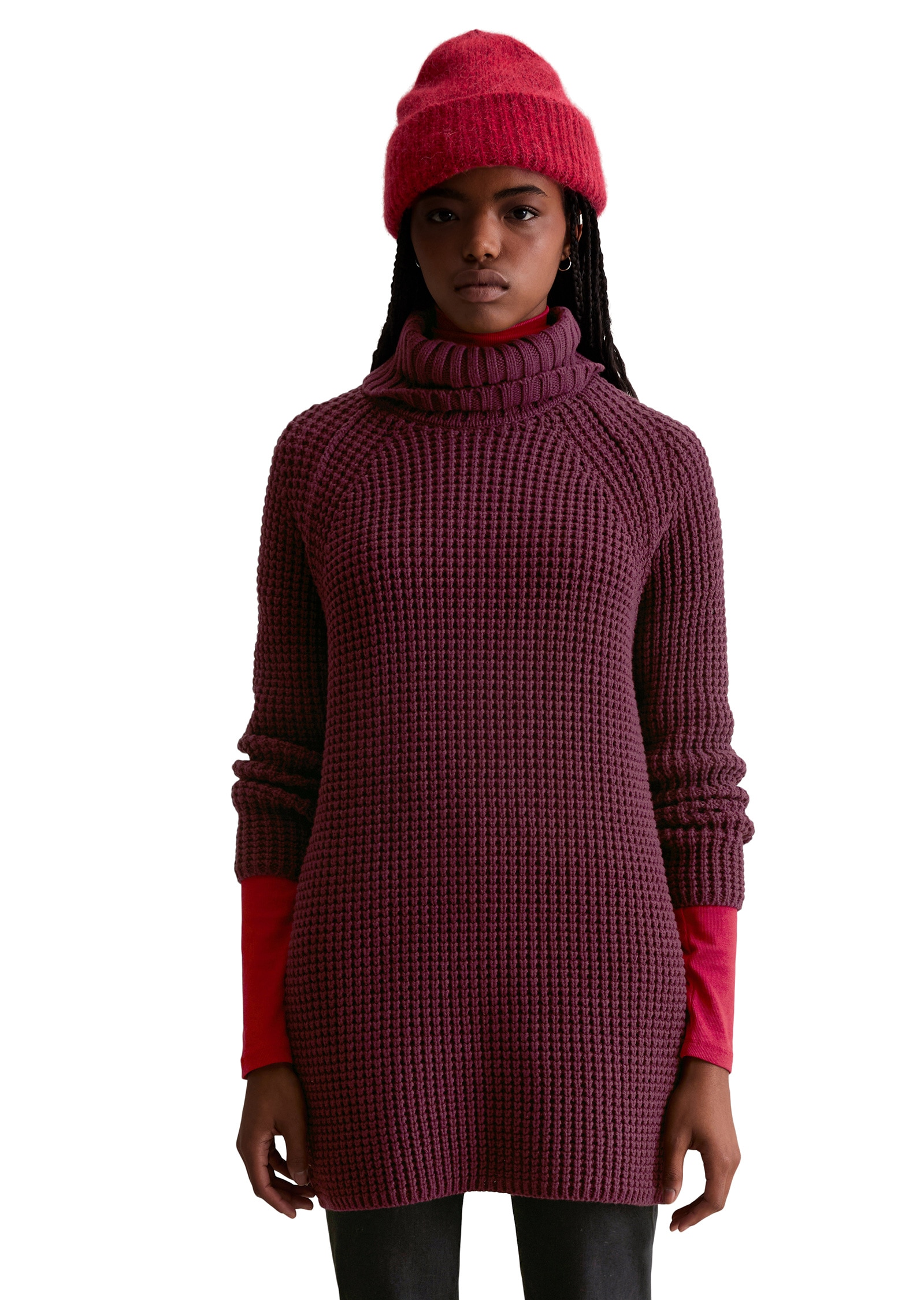 Marc OPolo DENIM Stehkragenpullover "aus Organic Cotton-Mix" günstig online kaufen