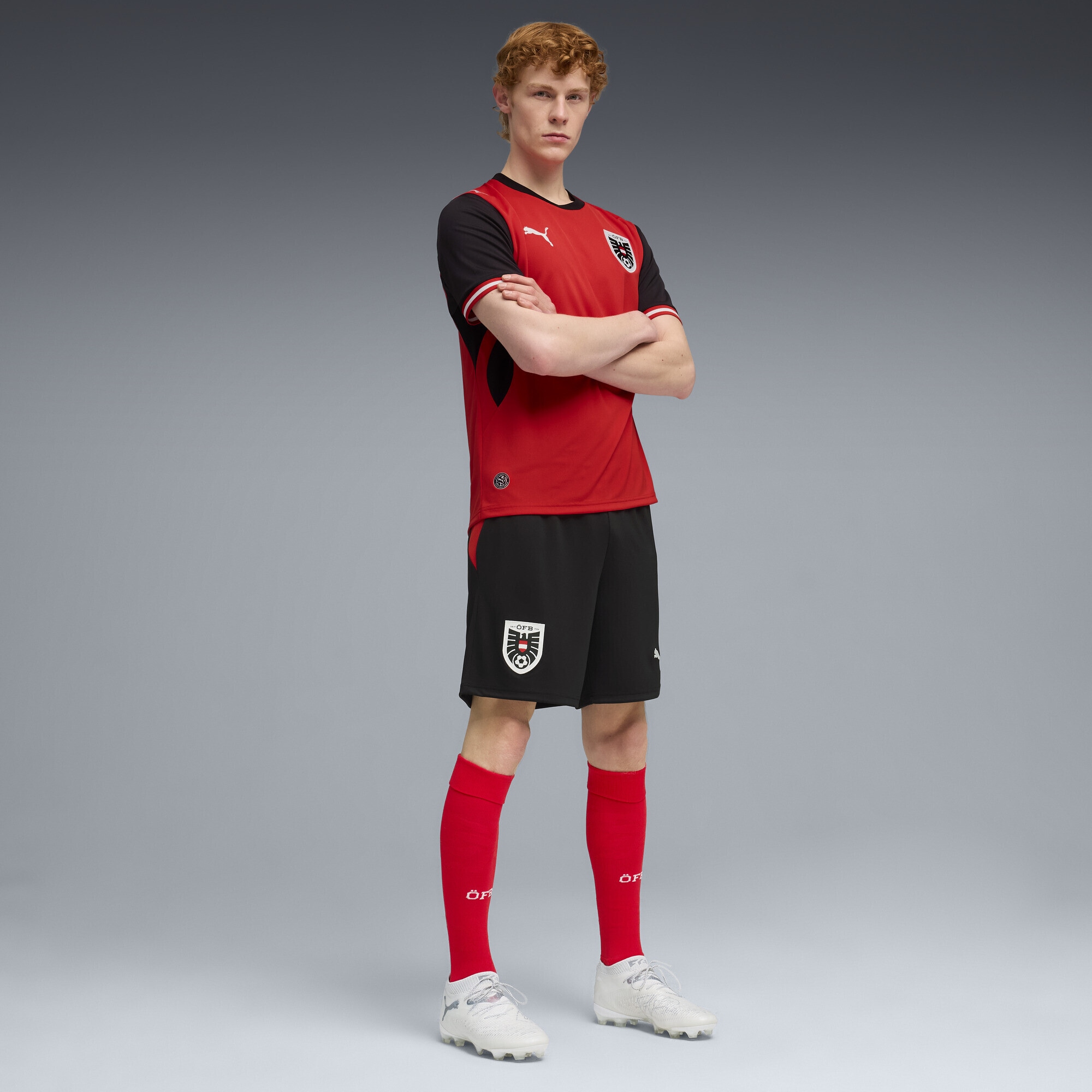 PUMA Sporthose »Österreich 2026 Shorts Herren«