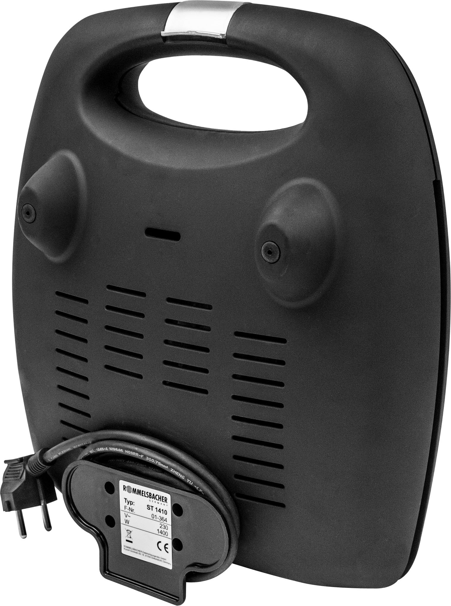 Rommelsbacher Sandwichmaker »ST 1410 "Fun for 4"«, 1400 W