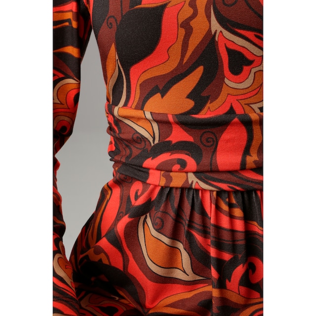 Aniston SELECTED Jerseykleid, mit Raffung in der Taille - NEUE KOLLEKTION  für bestellen | BAUR