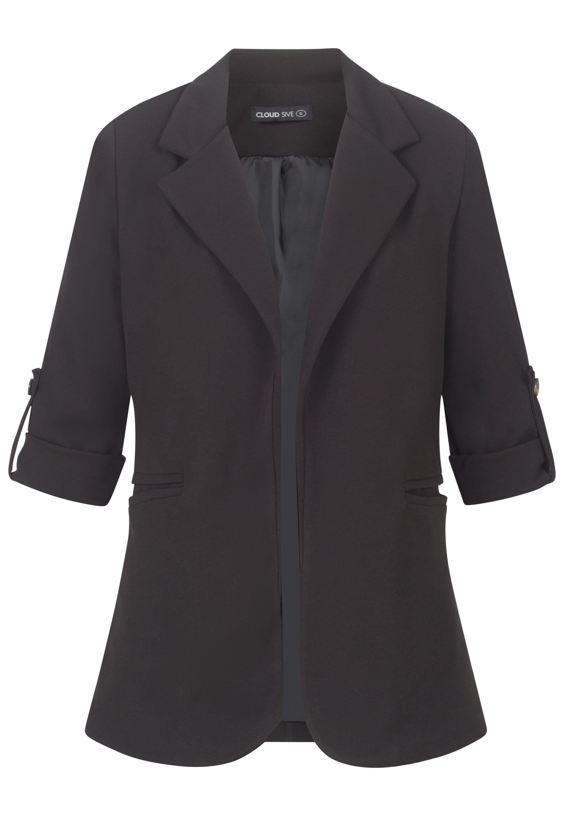 CLOUD 5IVE Allwetterjacke "CLOUD 5IVE Turn-Up 3/4 Sleeve Blazer" 1 Stk. tlg günstig online kaufen