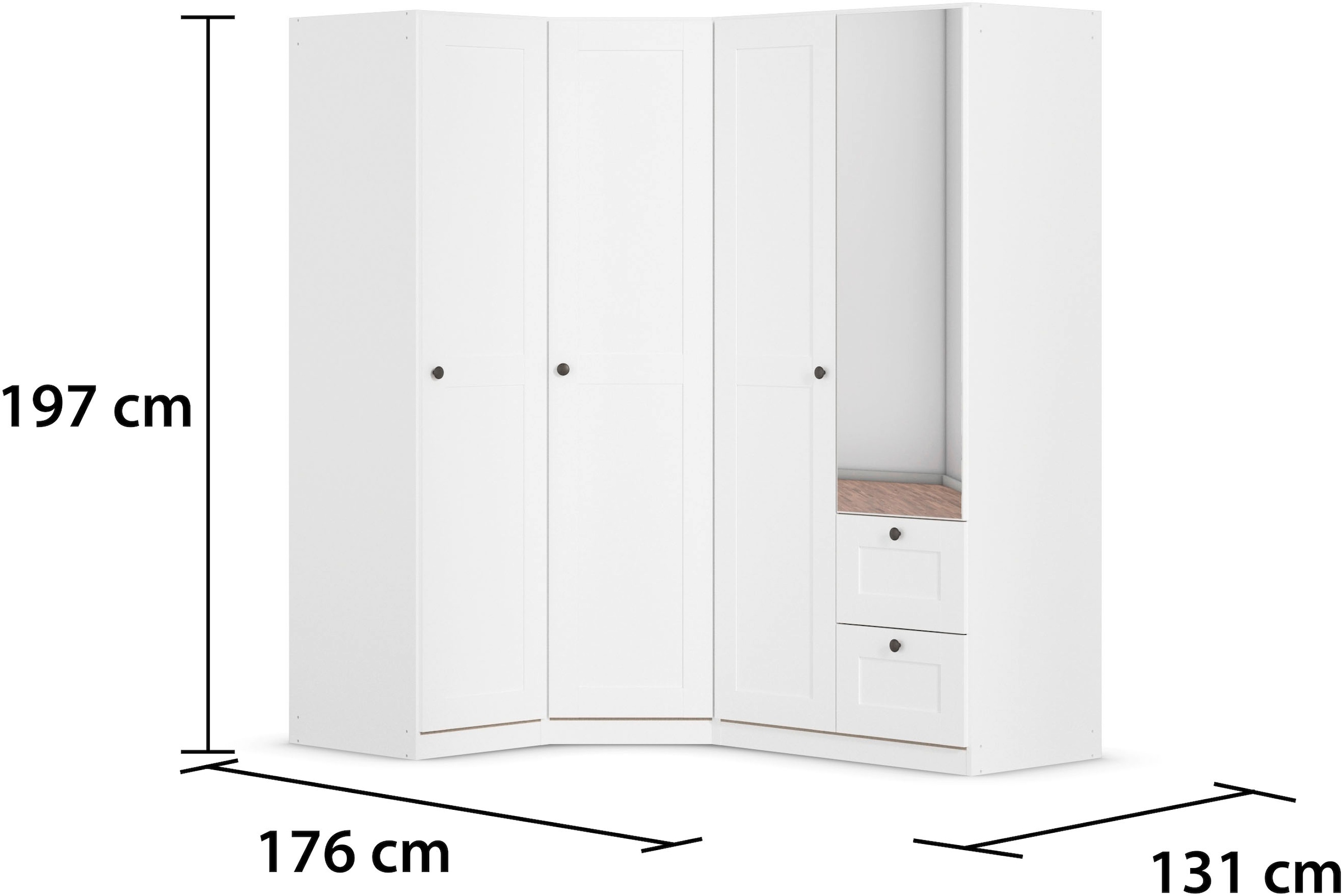 rauch Schrank-Set »Skagen« Set, 3 Stk. tlg.