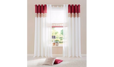 my home Vorhang »Sorel«, (1 St.), Gardine, Fertiggardine, halbtransparent kaufen
