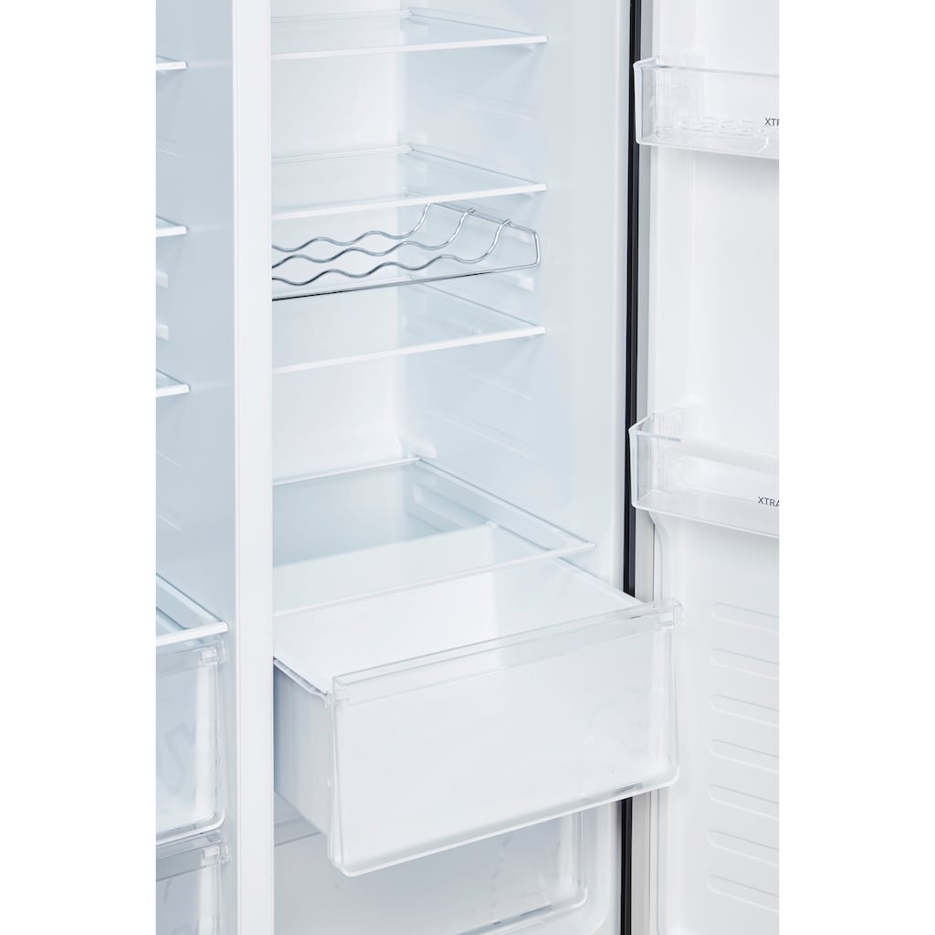 GORENJE Side-by-Side »NRS918EM«, NRS918EMB, 178,6 cm hoch, 91 cm breit