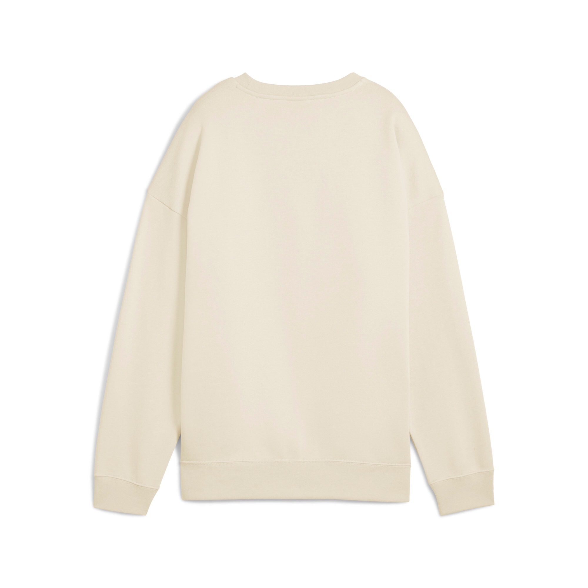 PUMA Langarmshirt "ESS OVERSIZED CREW FL" Oversize-Passform, Rundhalsaussch günstig online kaufen