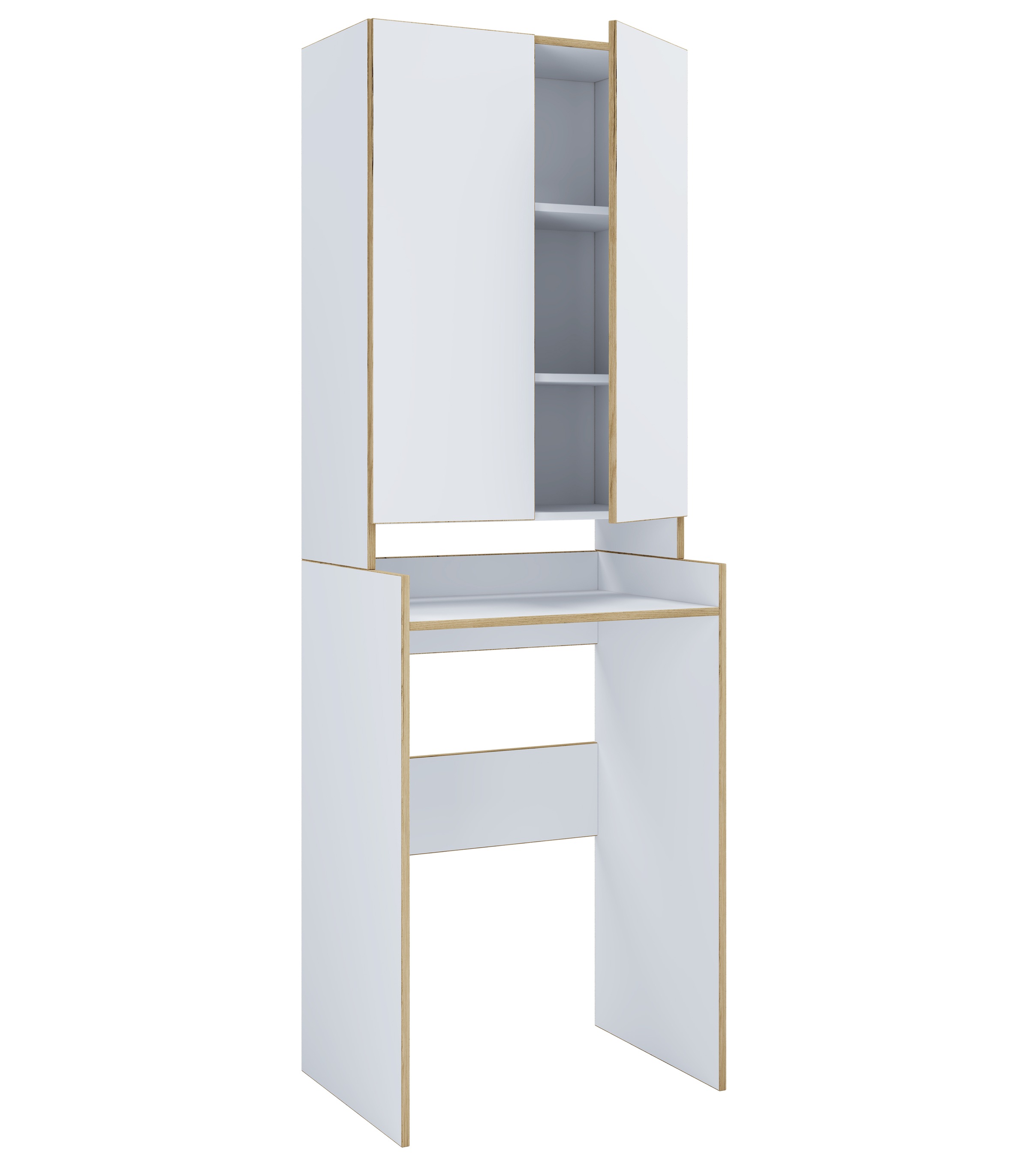 VCM Waschmaschinenumbauschrank »Überbauschrank Waschmaschine Überbau Rislo« 1 Stk. tlg.