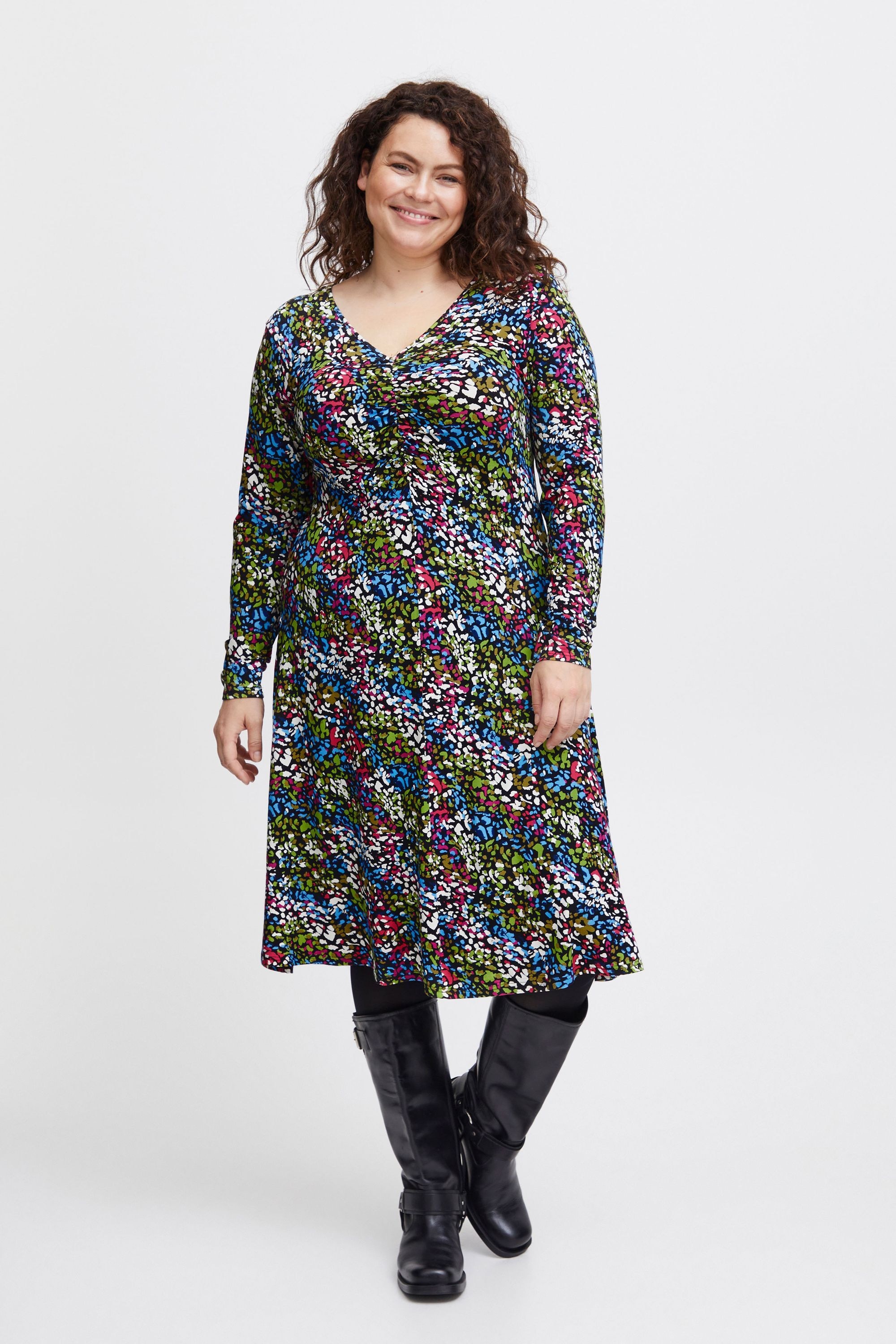 fransa Jerseykleid »Jerseykleid FPDot«