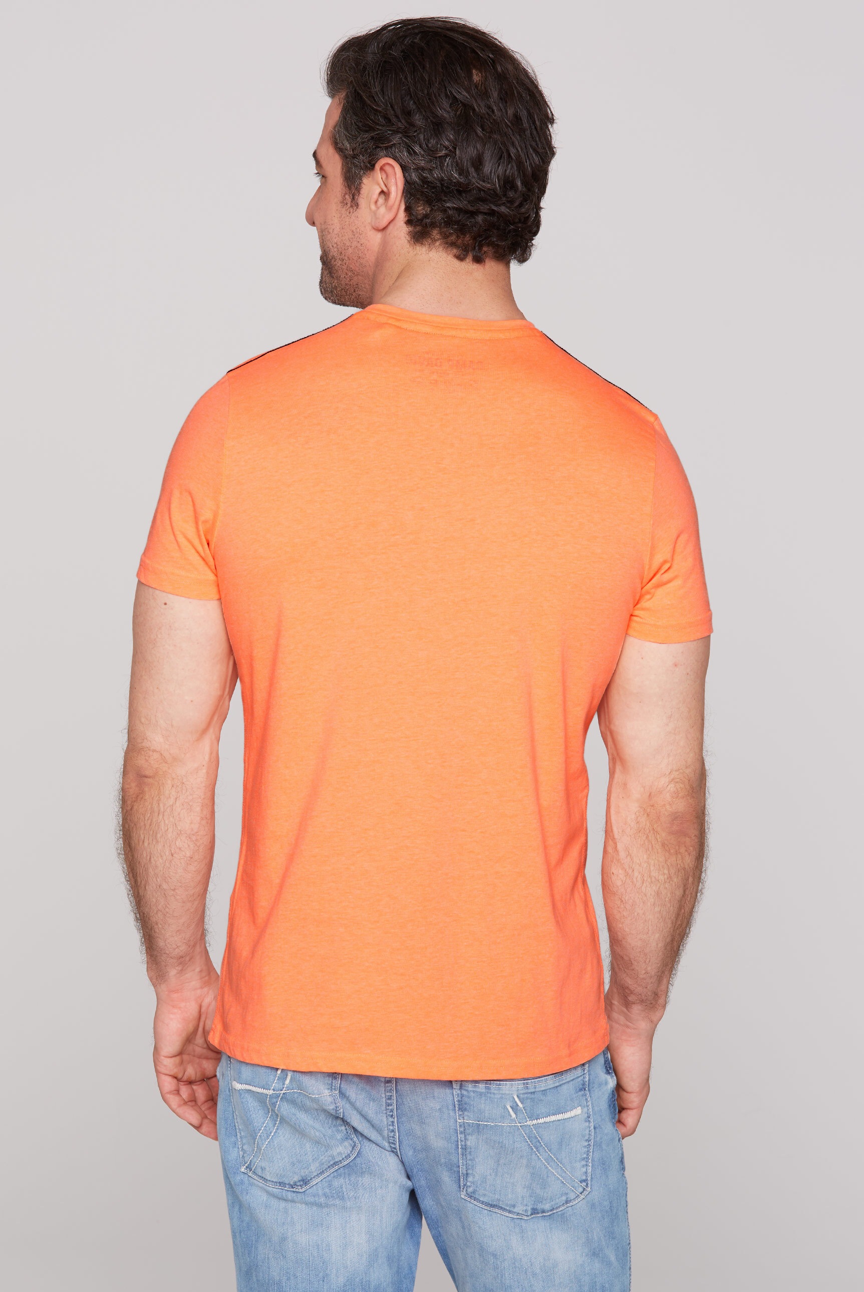 CAMP DAVID Rundhalsshirt, aus Baumwolle