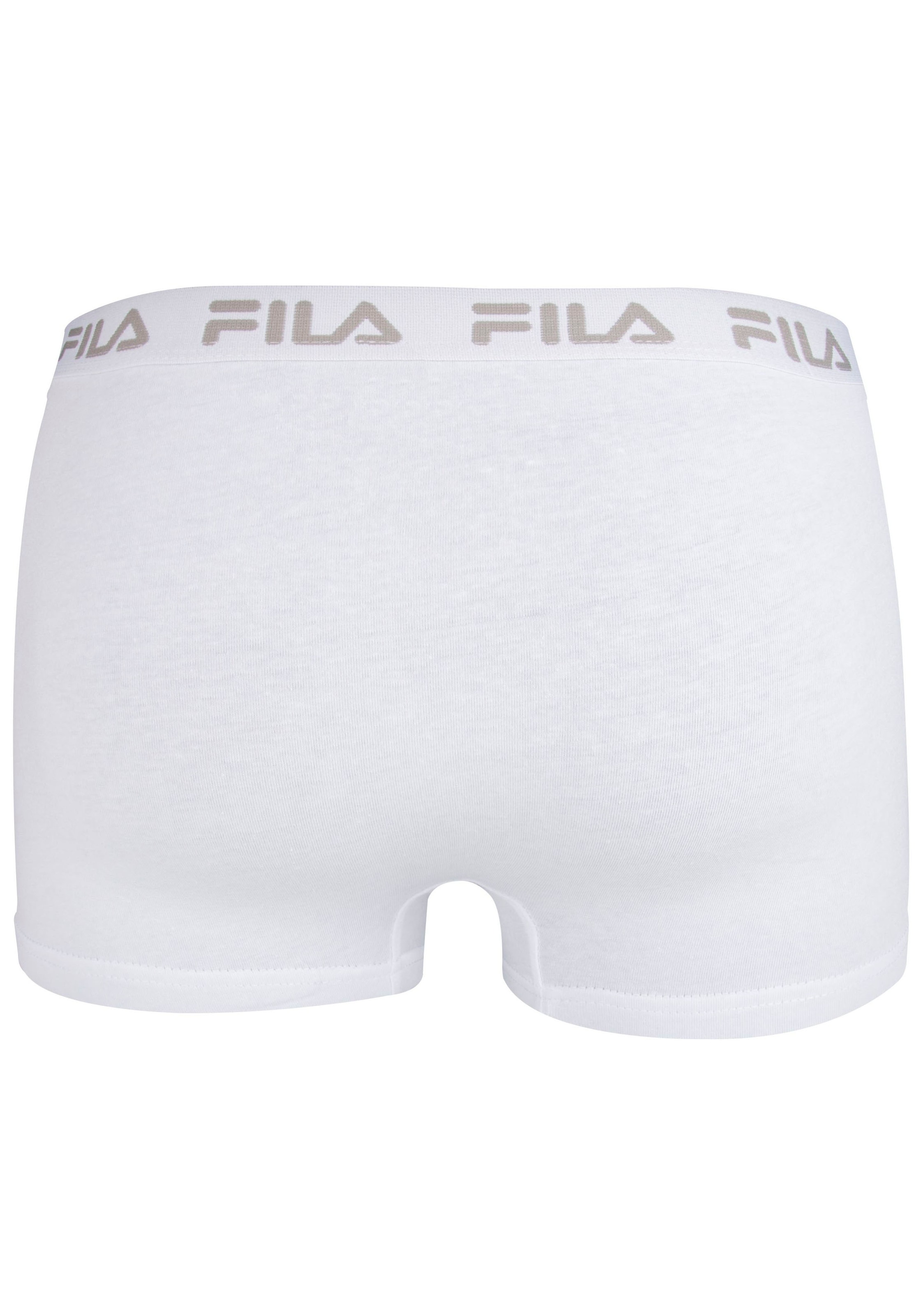 Fila Boxershorts »MAN BOXER SHORTS«, (3er Pack), mit elastischem Logobund