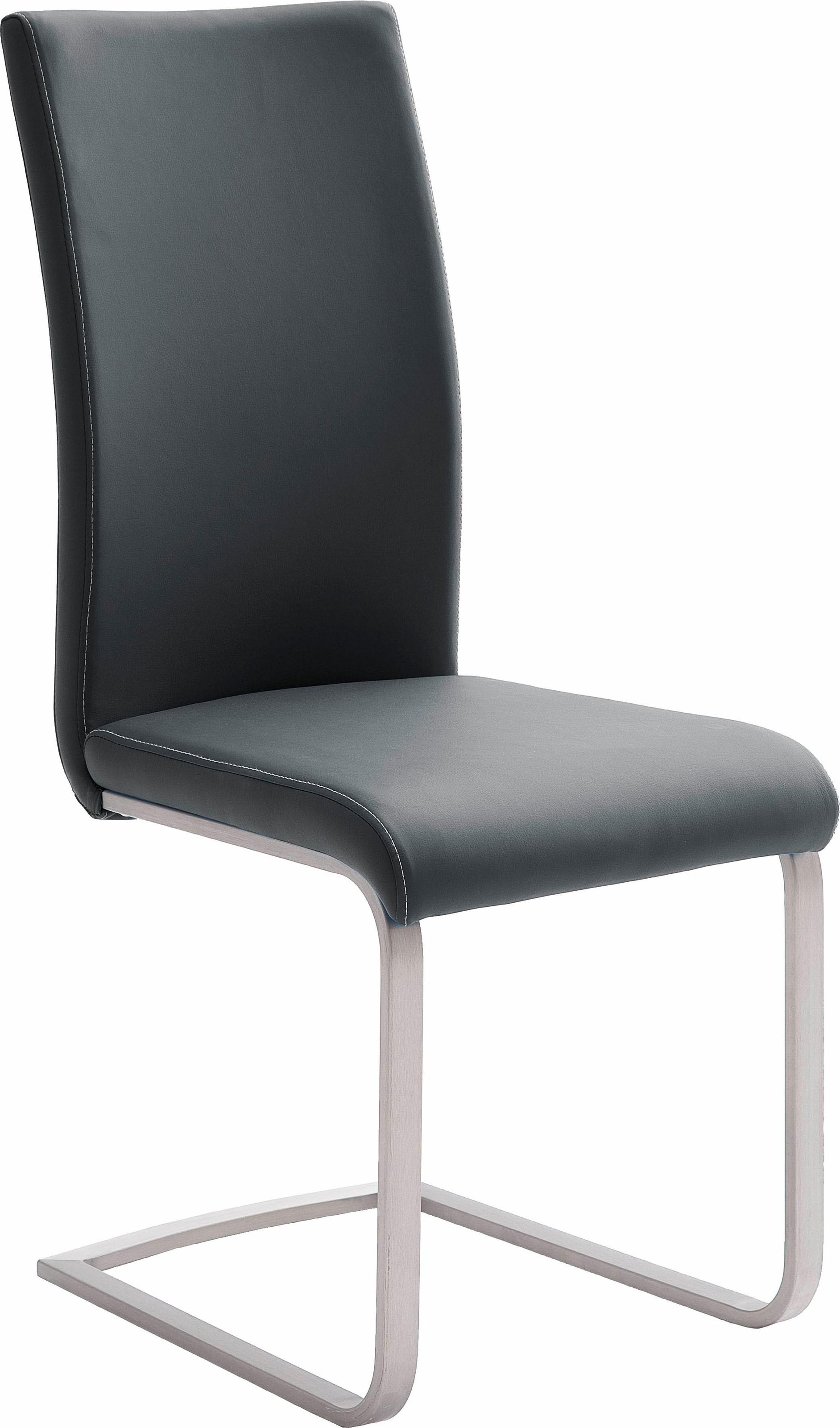 MCA furniture Freischwinger "Paulo 1" (Set) 4 Kunstleder Stuhl belastbar bi günstig online kaufen