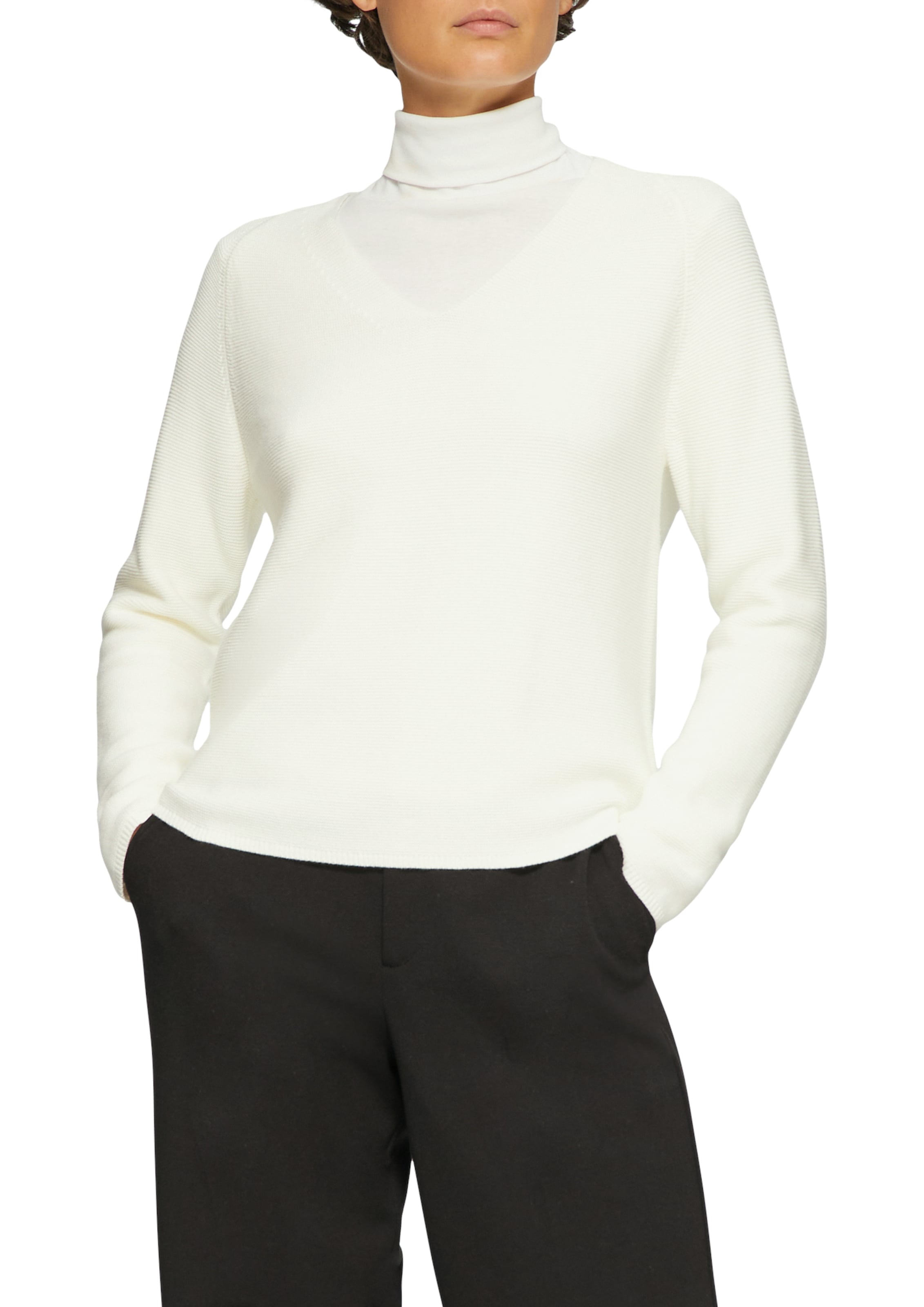 s.Oliver Strickpullover, mit V-Ausschnitt