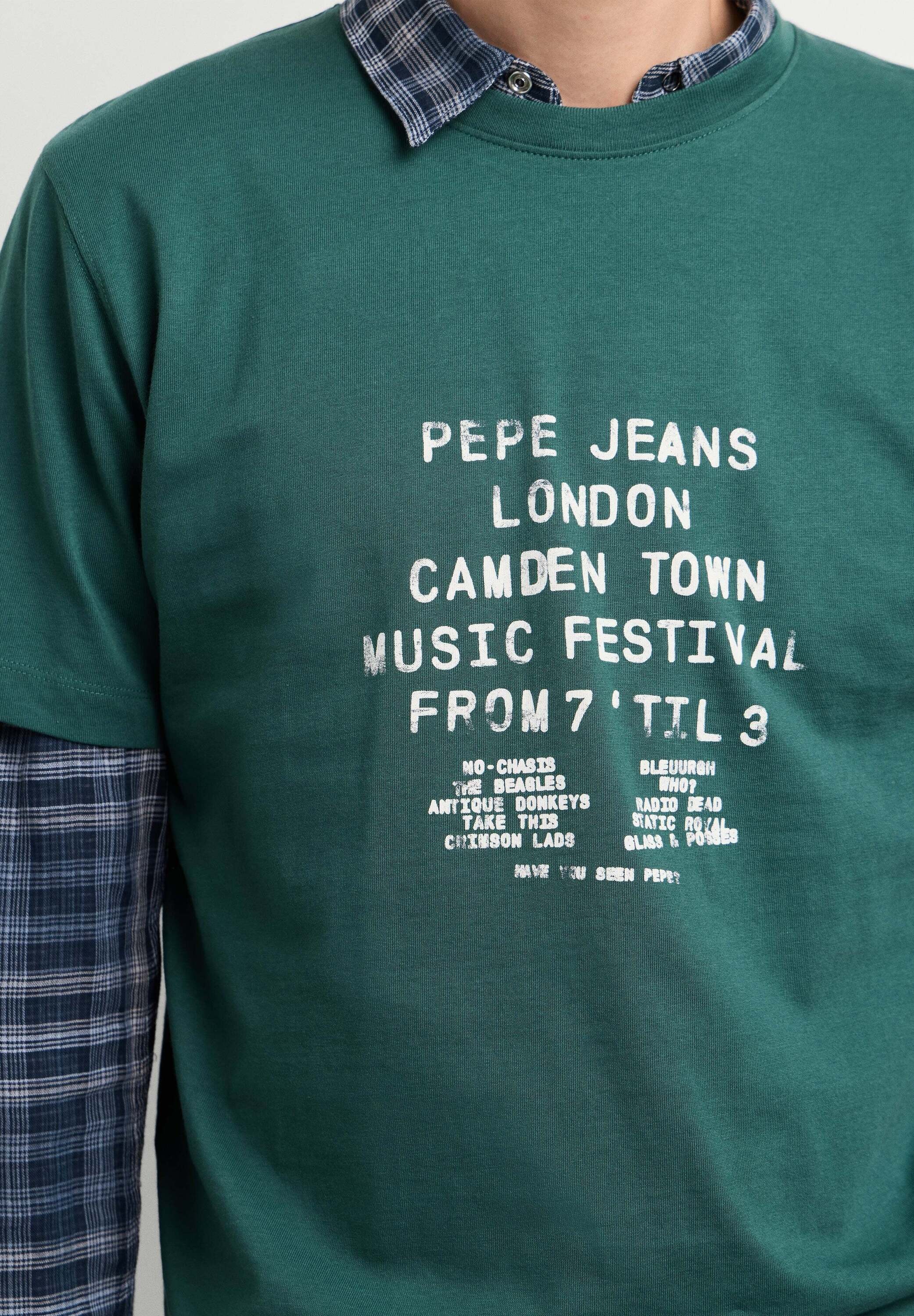 Pepe Jeans Print-Shirt »bedrucktes T-Shirt JEAN TEE«