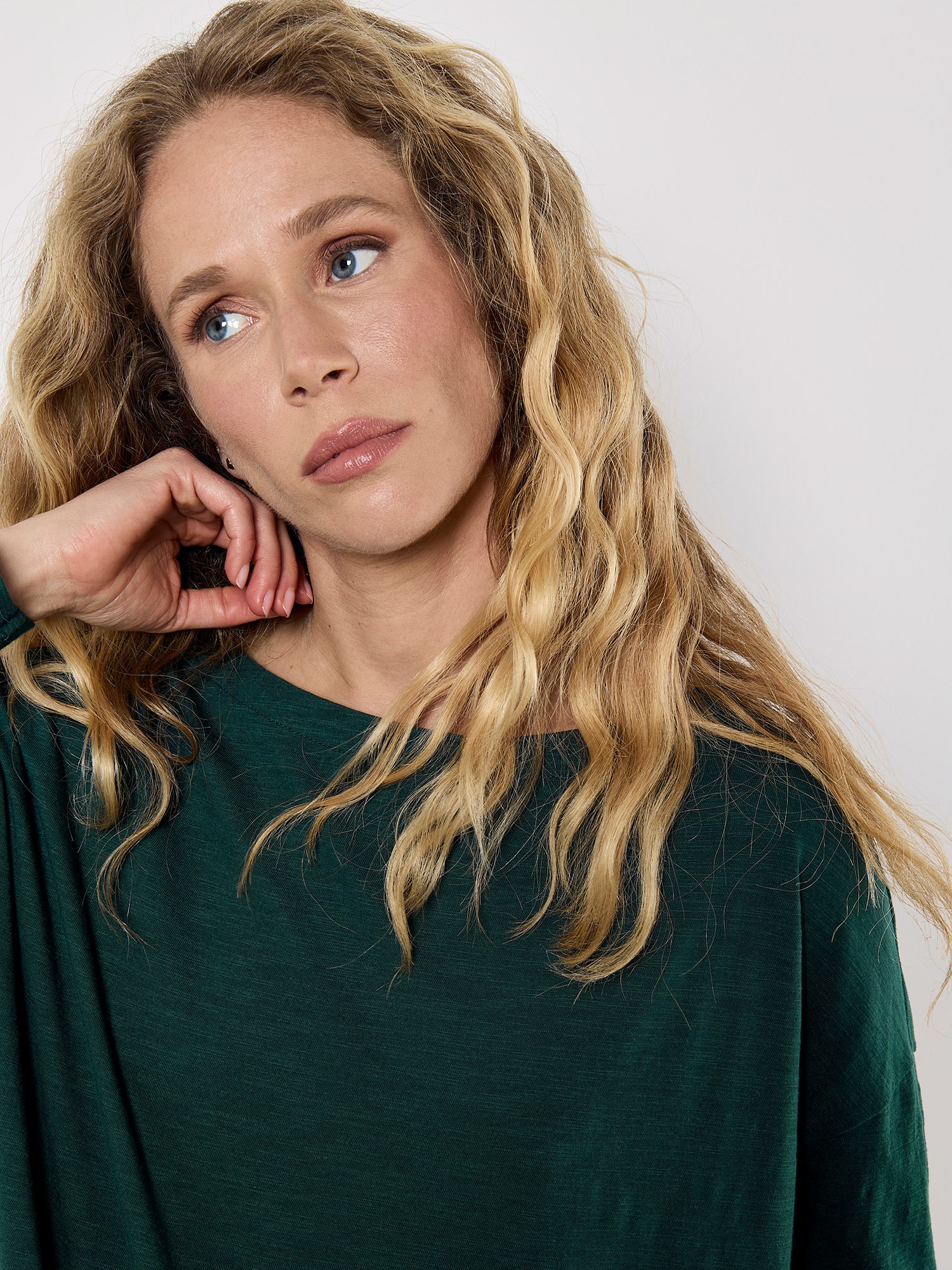 Apricot Longtop »Longshirt« mit U-Boot-Ausschnitt