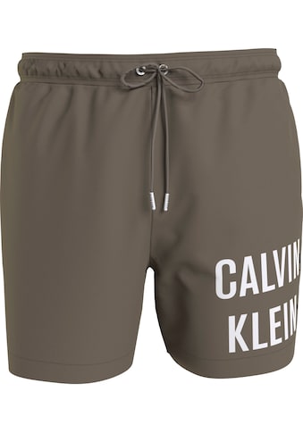 Calvin Klein Swimwear Badeshorts su Kordelband ant Bund