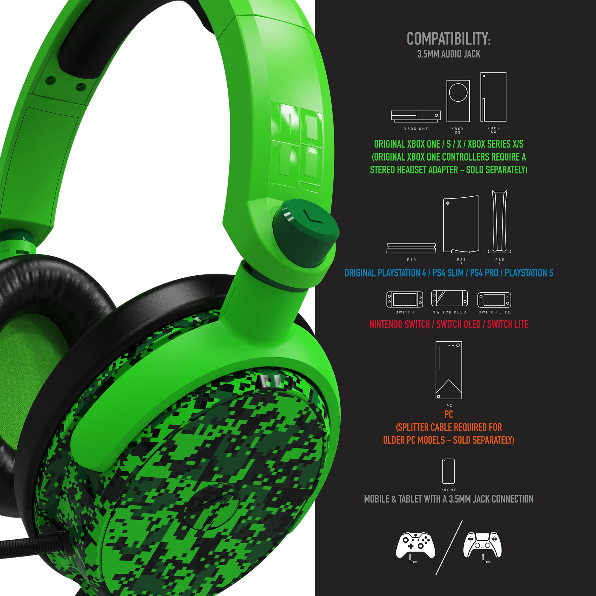 Stealth Gaming-Headset »Multiformat Gaming Headset C6-100 camouflage«