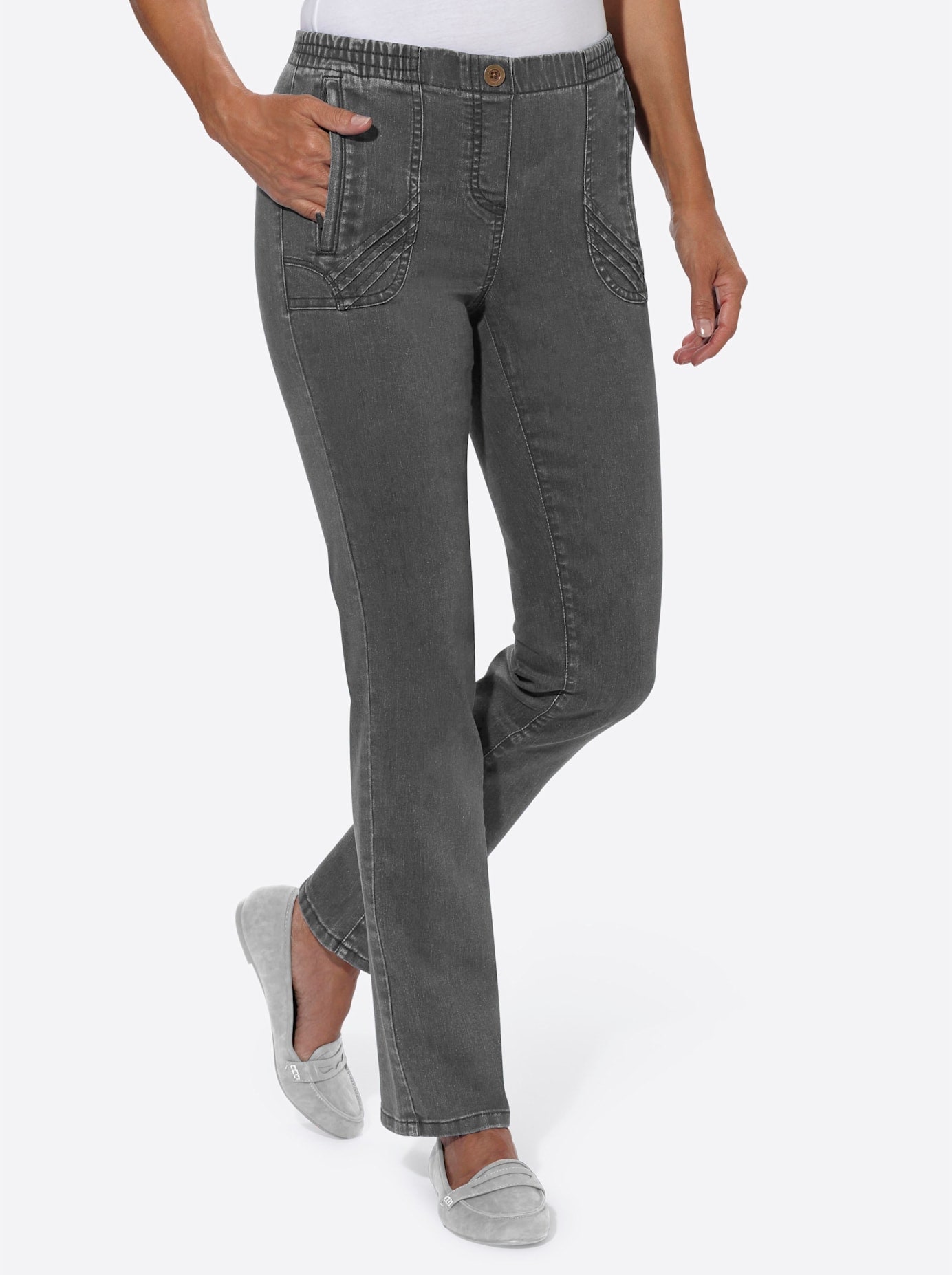 Classic Basics Schlupfjeans 1 Stk. tlg. günstig online kaufen