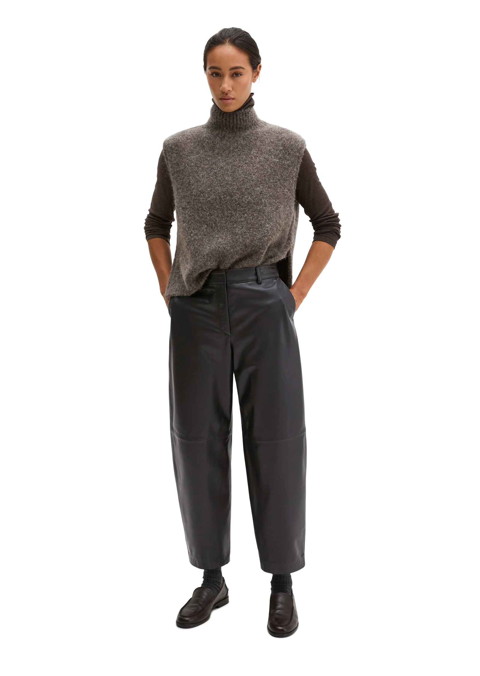 Marc O'Polo Lederhose »aus softem Lammnappaleder«