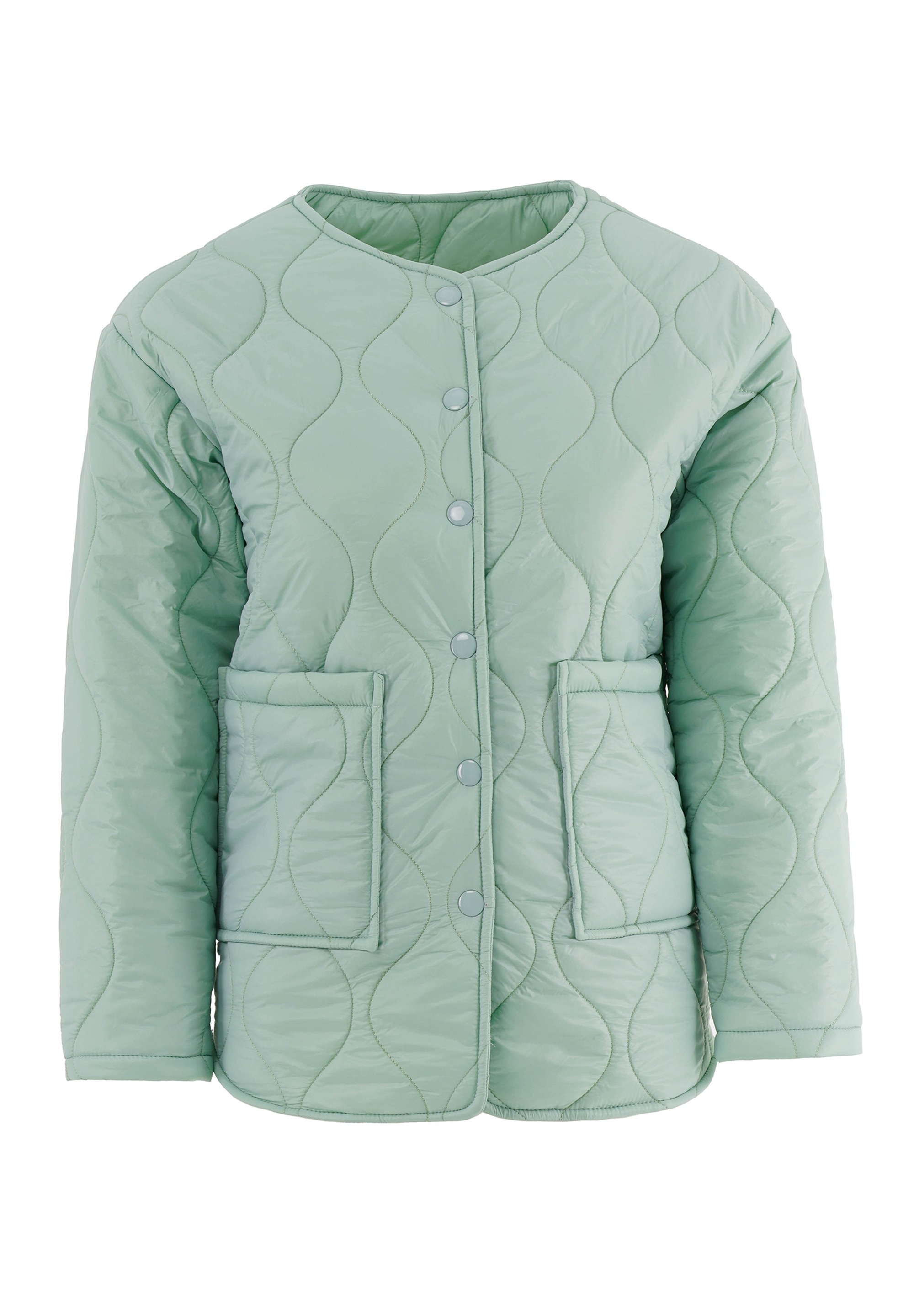 freshlions Steppjacke »Amara«, mit praktischen Druckknöpfen