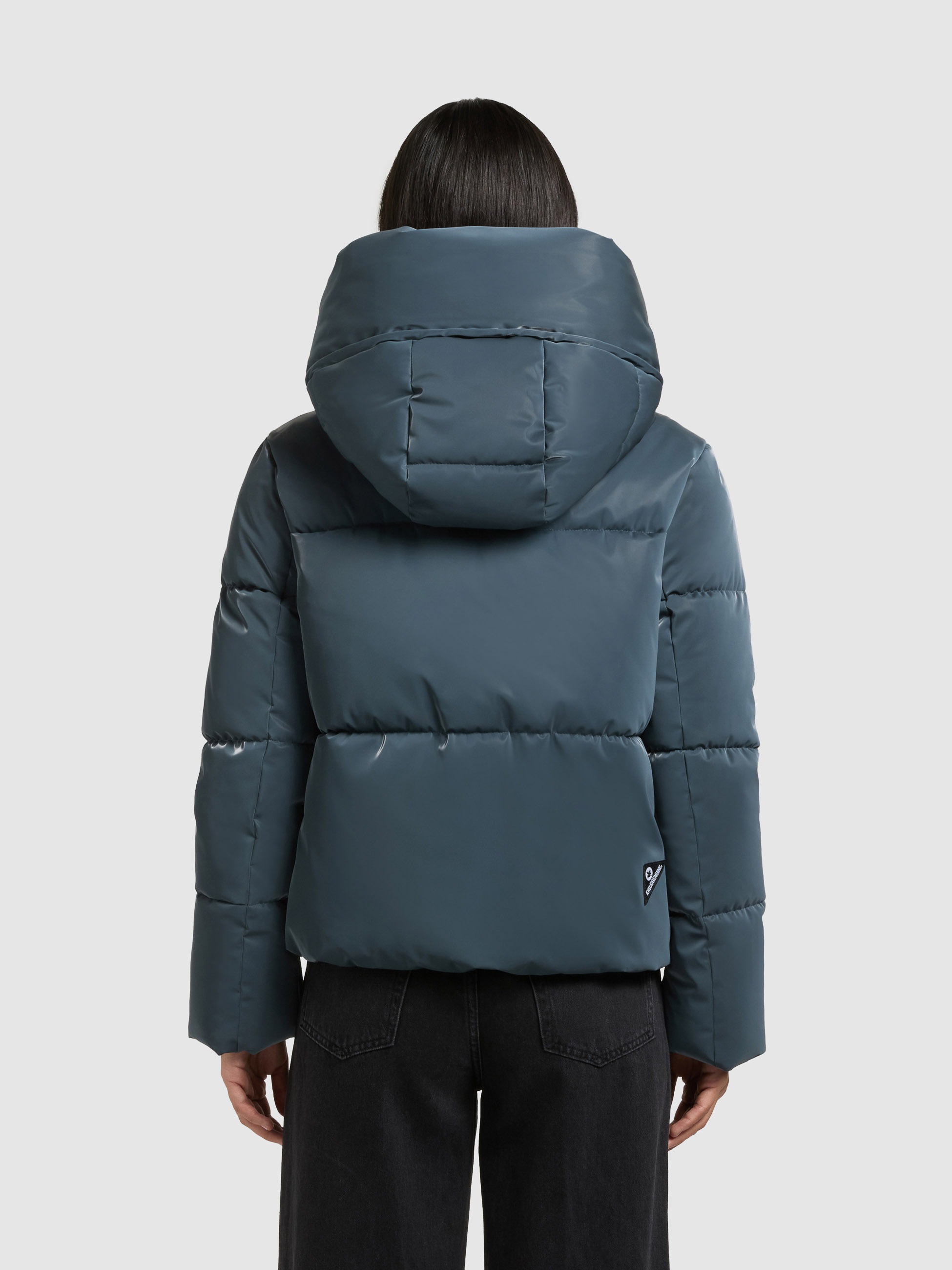 khujo Steppjacke »AUDREY SHINY« mit Kapuze