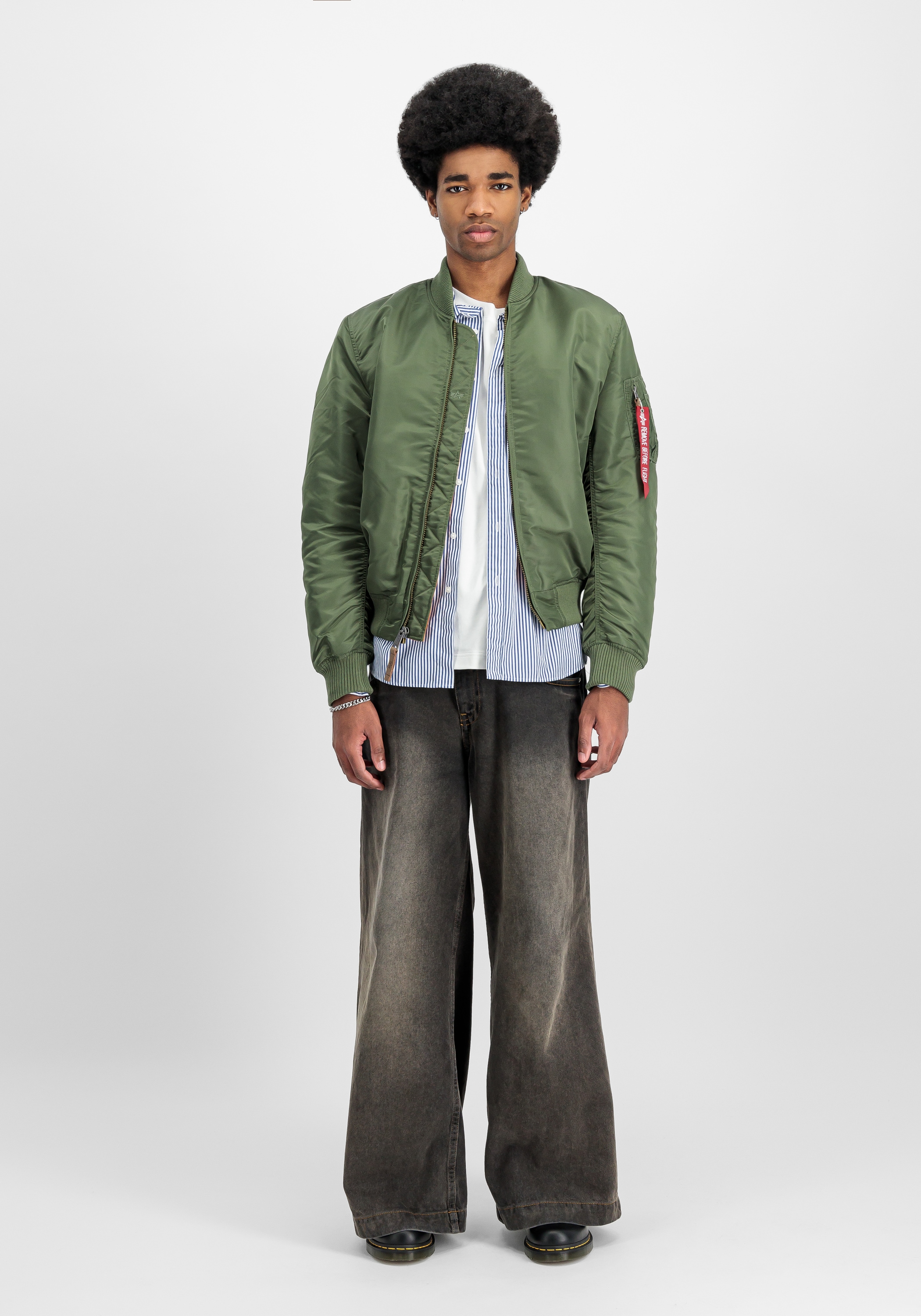 Alpha Industries Bomberjacke »Alpha Industries Men - Bomber Jackets MA-1 VF Vintage Fit 59«