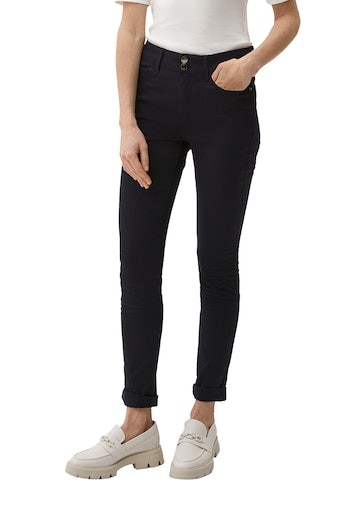 s.Oliver BLACK LABEL 5-Pocket-Jeans, mit Doppelknopf-Verschluss