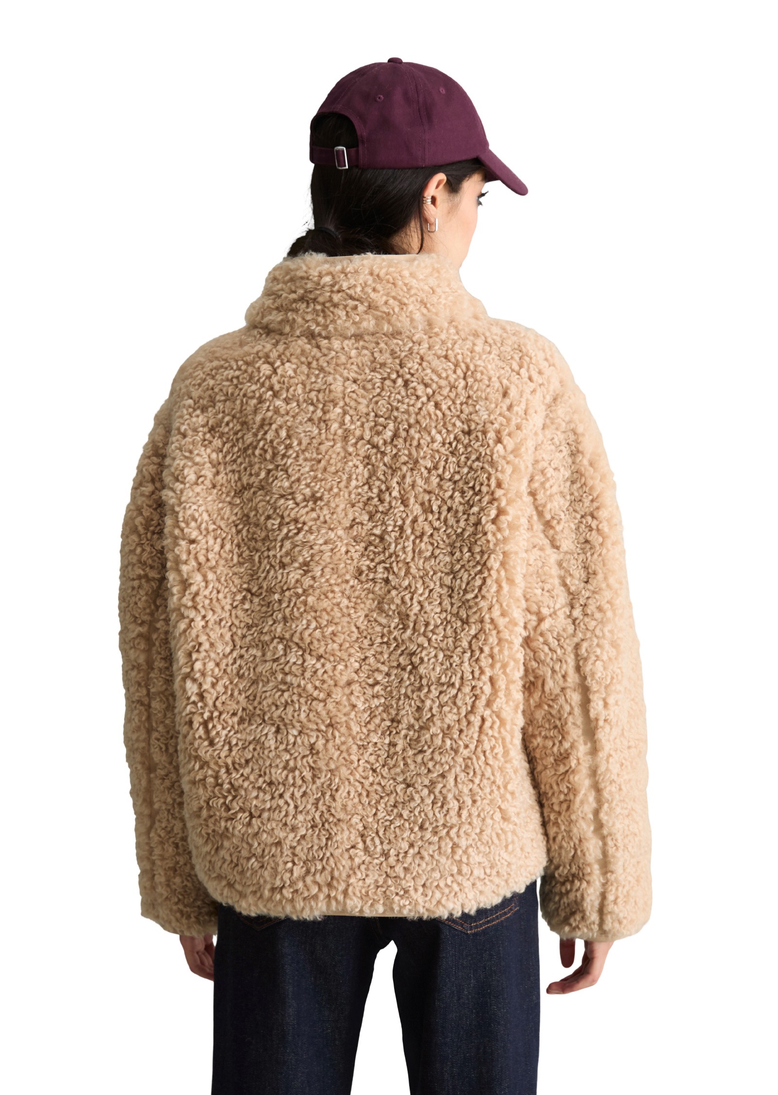 Marc O'Polo DENIM Outdoorjacke »aus weichem Curly-Plüsch«