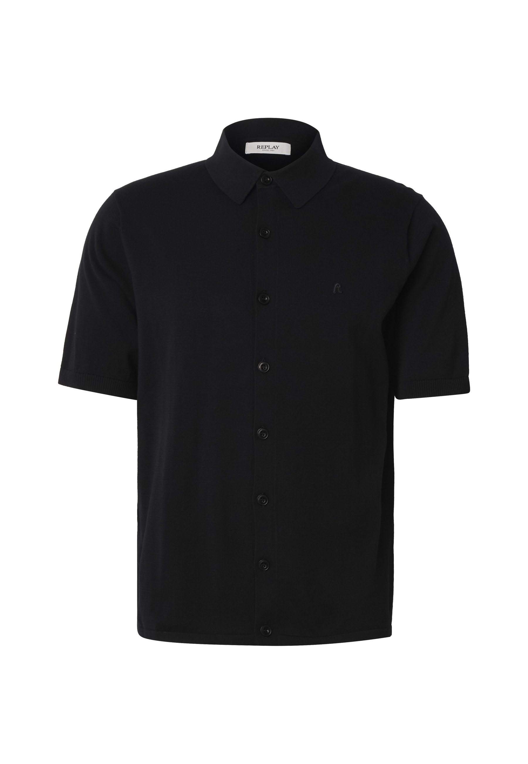 Replay Rundhalspullover "Replay UK5158 knitwear polo" 1