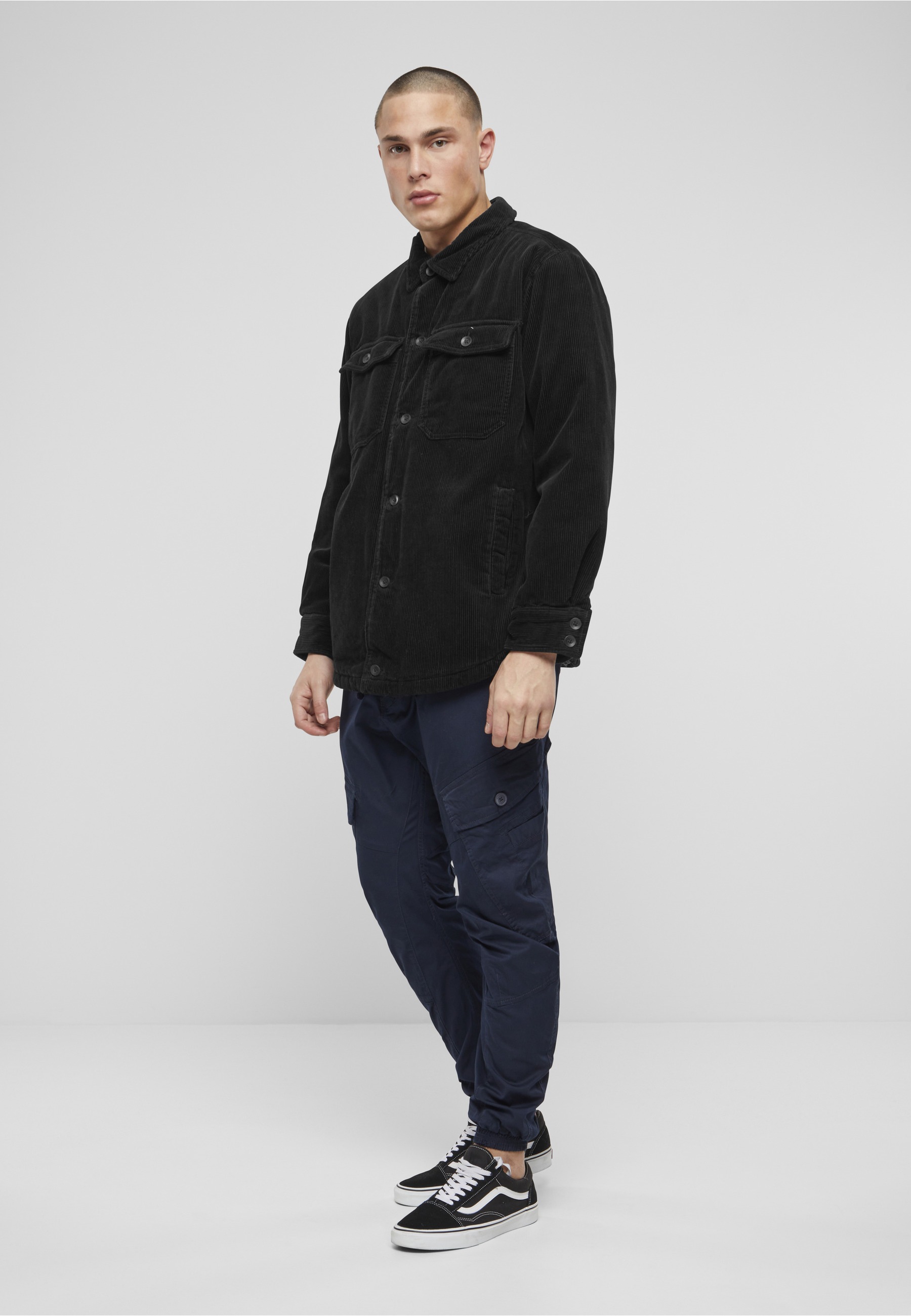 Brandit Anorak »Brandit Herren Corduroy Jacket« 1 Stk. tlg. ohne Kapuze