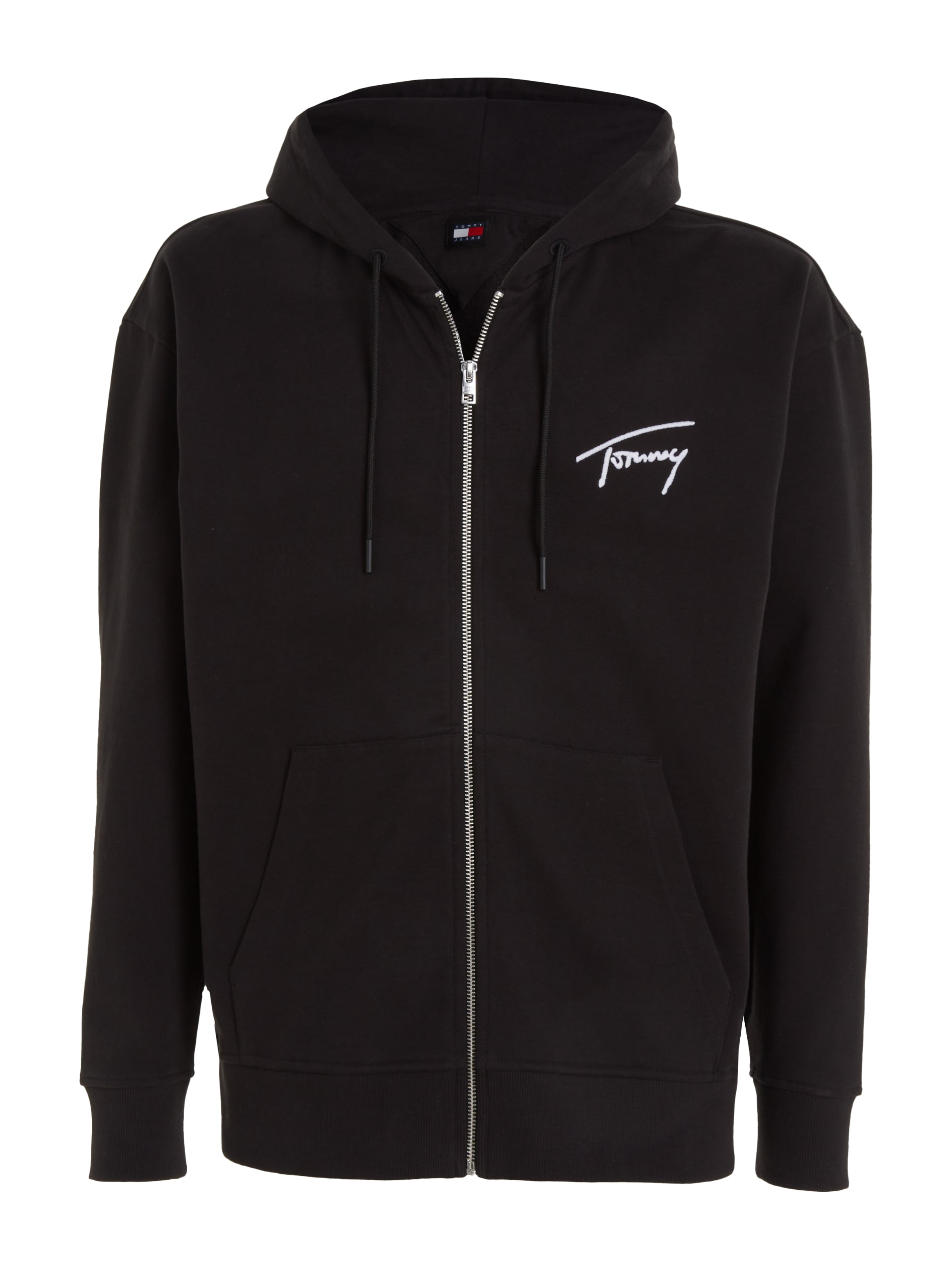 Tommy Jeans Sweatjacke »TJM RLX SIGNATURE ZIP-THRU EXT«, mit Kordel