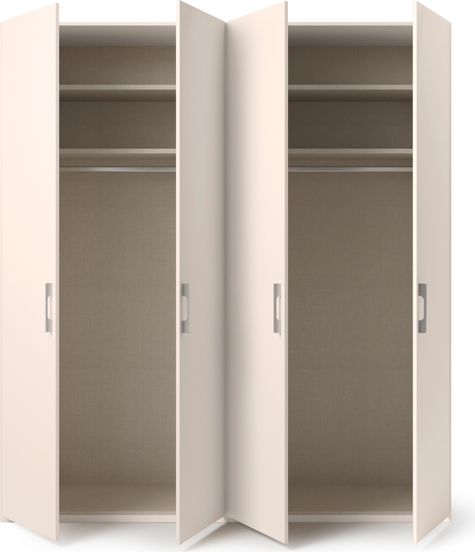 set one by Musterring Drehtürenschrank »Henderson« in 2 Breiten, inkl. Fachböden und Kleiderstangen