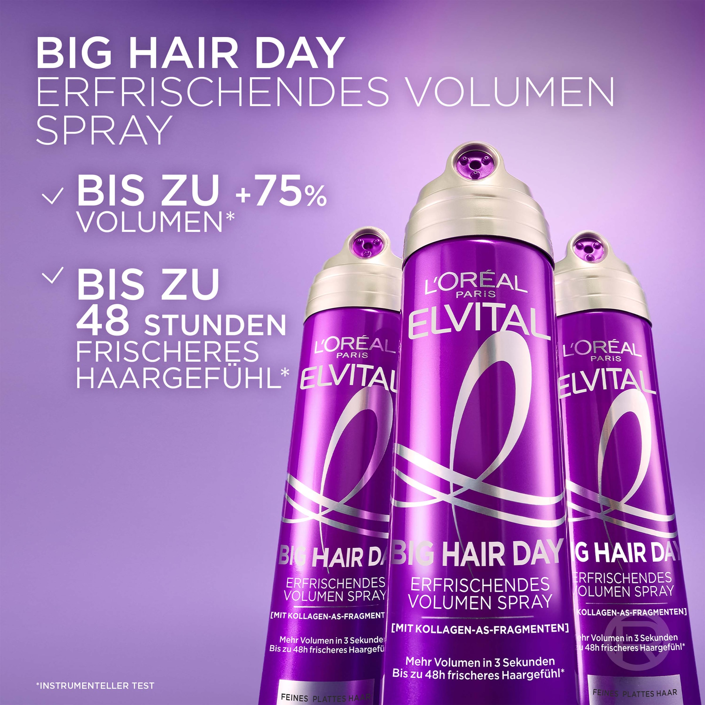 L'ORÉAL PARIS Haarpflege-Spray »L'Oréal Paris Elvital Big Hair Day Volumen Spray«