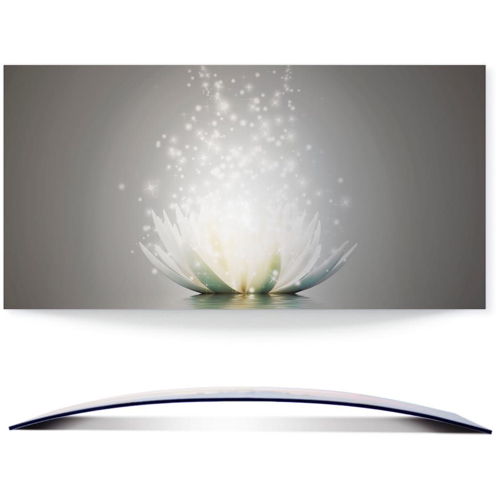 Artland Wandbild »Magie der Lotus-Blume«, Blumen, (1 St.)