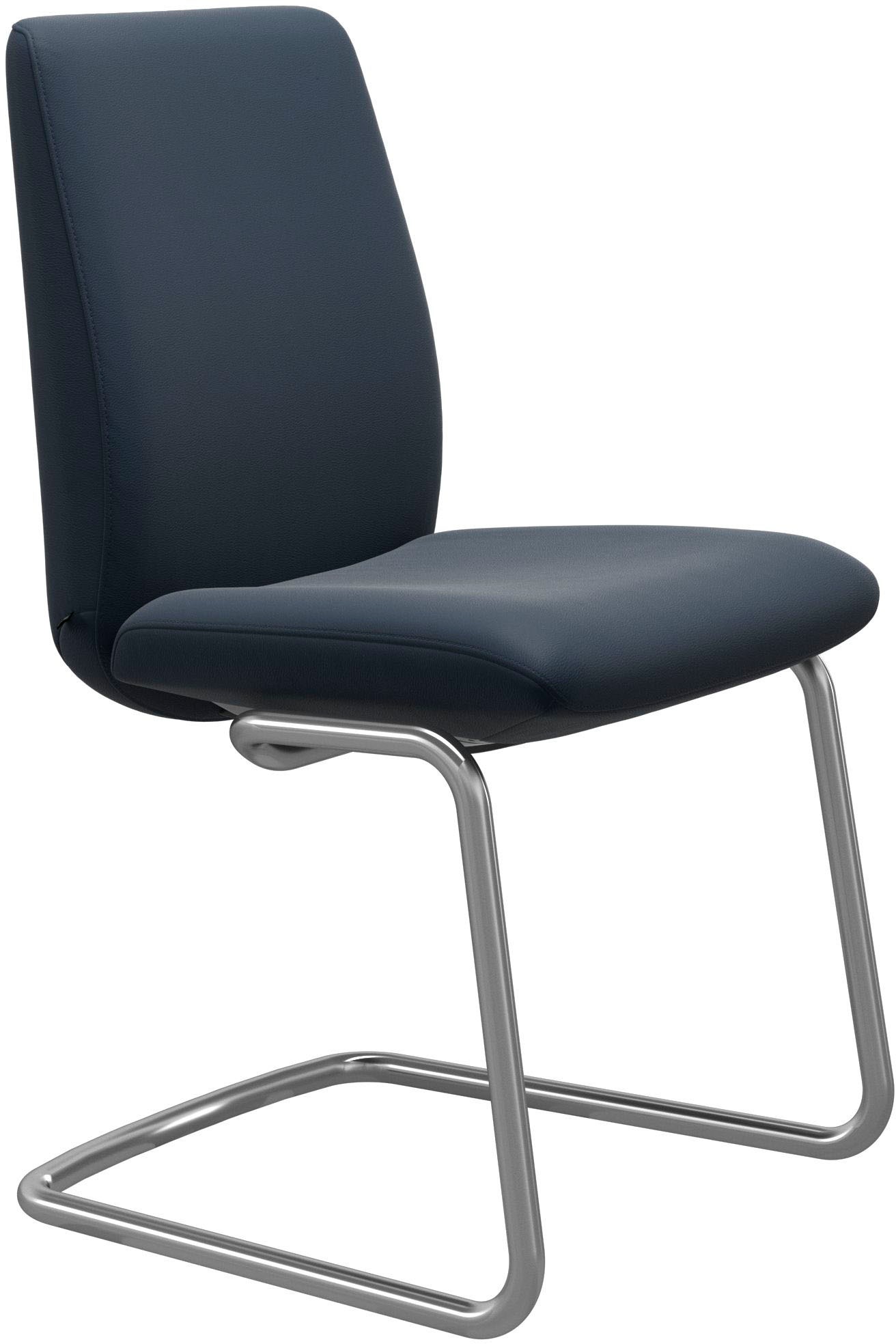 Stressless Polsterstuhl "Laurel" () Low Back, Größe L, mit Beinen aus Stahl in Schwarz matt