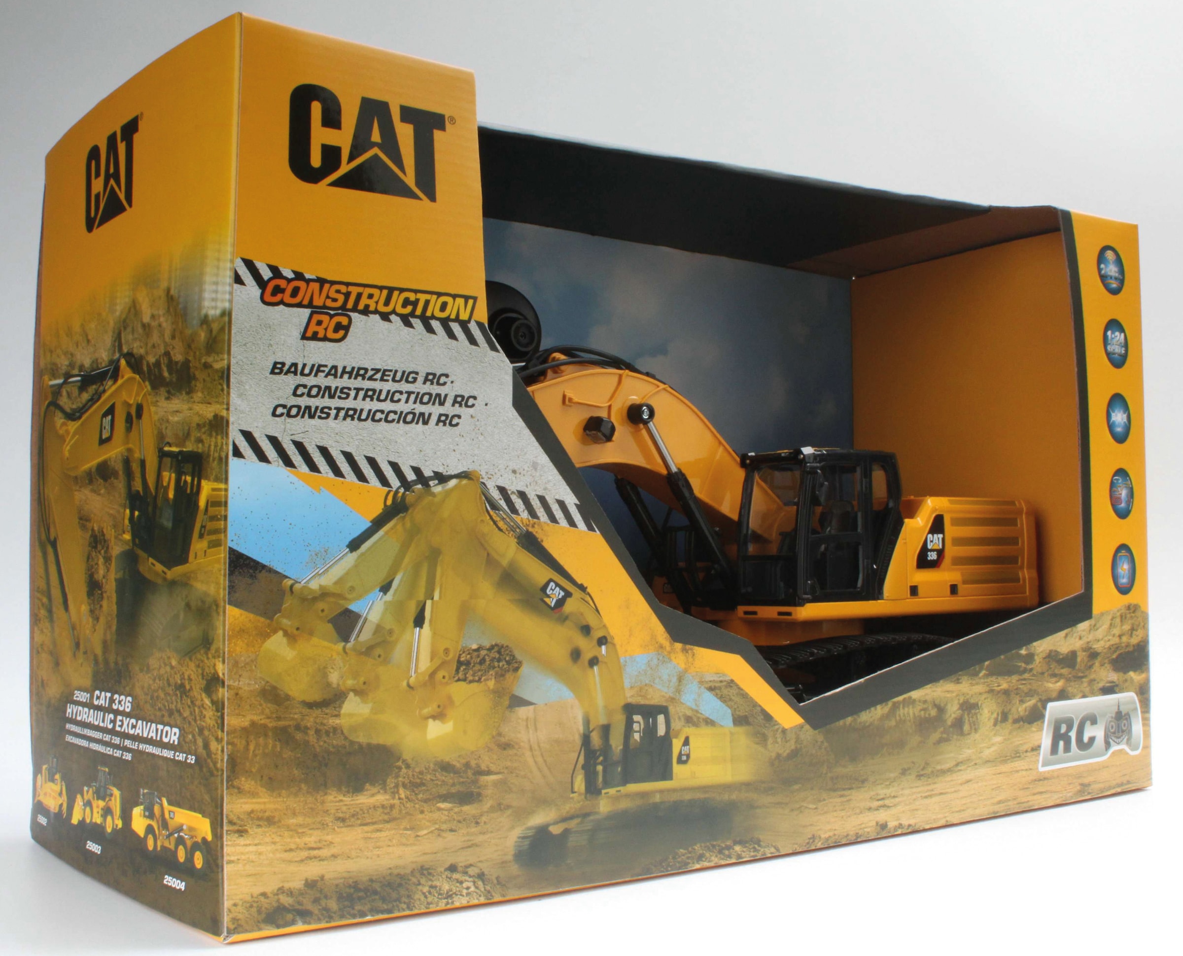 Carrera® RC-Bagger »Carrera® RC - 2,4 GHzCat 336 Excavater«