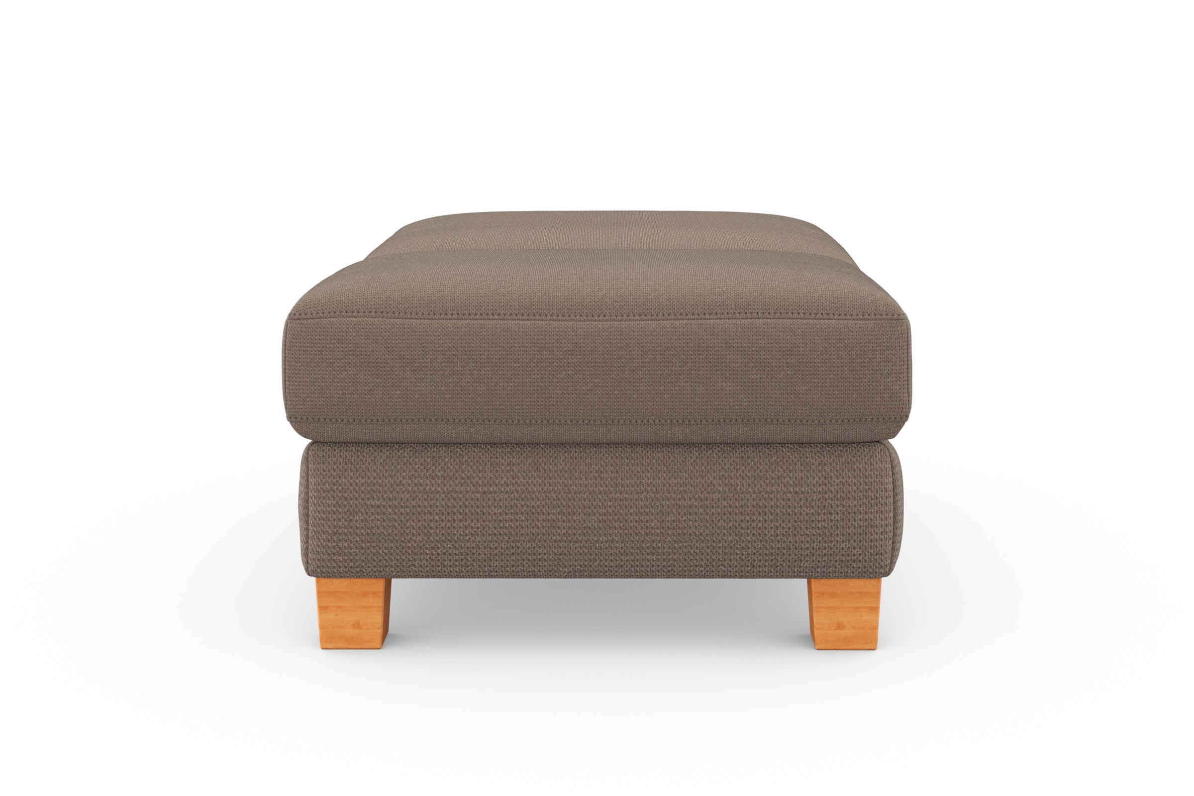sit&more Polsterhocker »Dundee«, mit Klappfunktion, Federkern und hochwertigen Massivholzfüßen