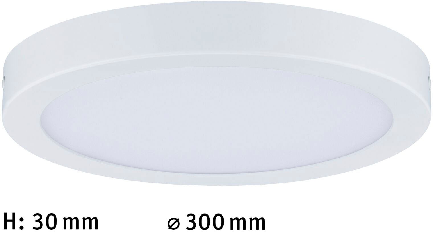Paulmann LED Deckenleuchte »Abia«, 1 flammig, Leuchtmittel LED-Modul | LED fest integriert, LED-Modul, LED Deckenlampe