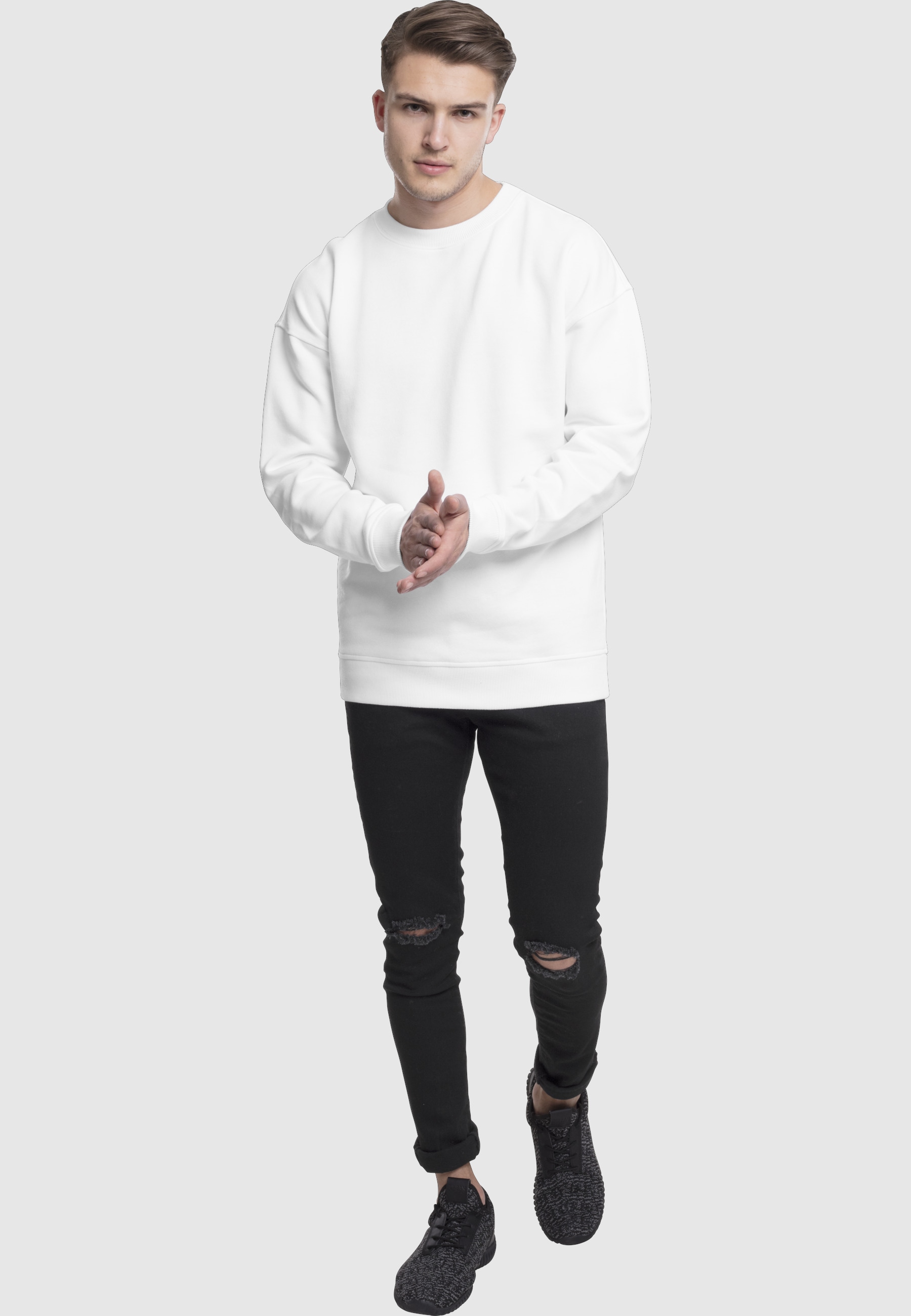 URBAN CLASSICS Sweatshirt »Urban Classics Herren Sweat Crewneck«, 1 Stk.
