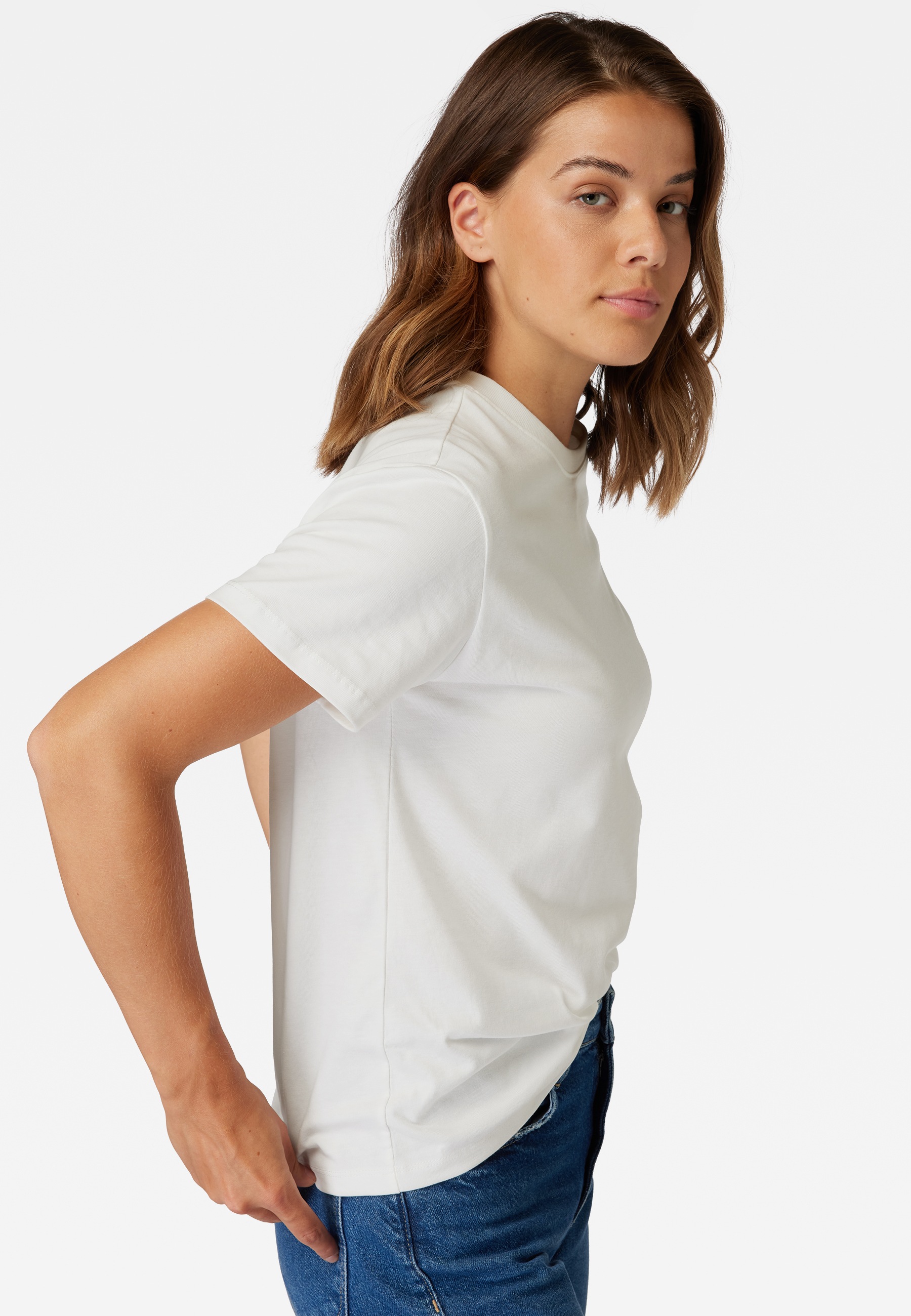Mavi T-Shirt »BASIC SHORT SLEEVE TEE«, Basic T-Shirt