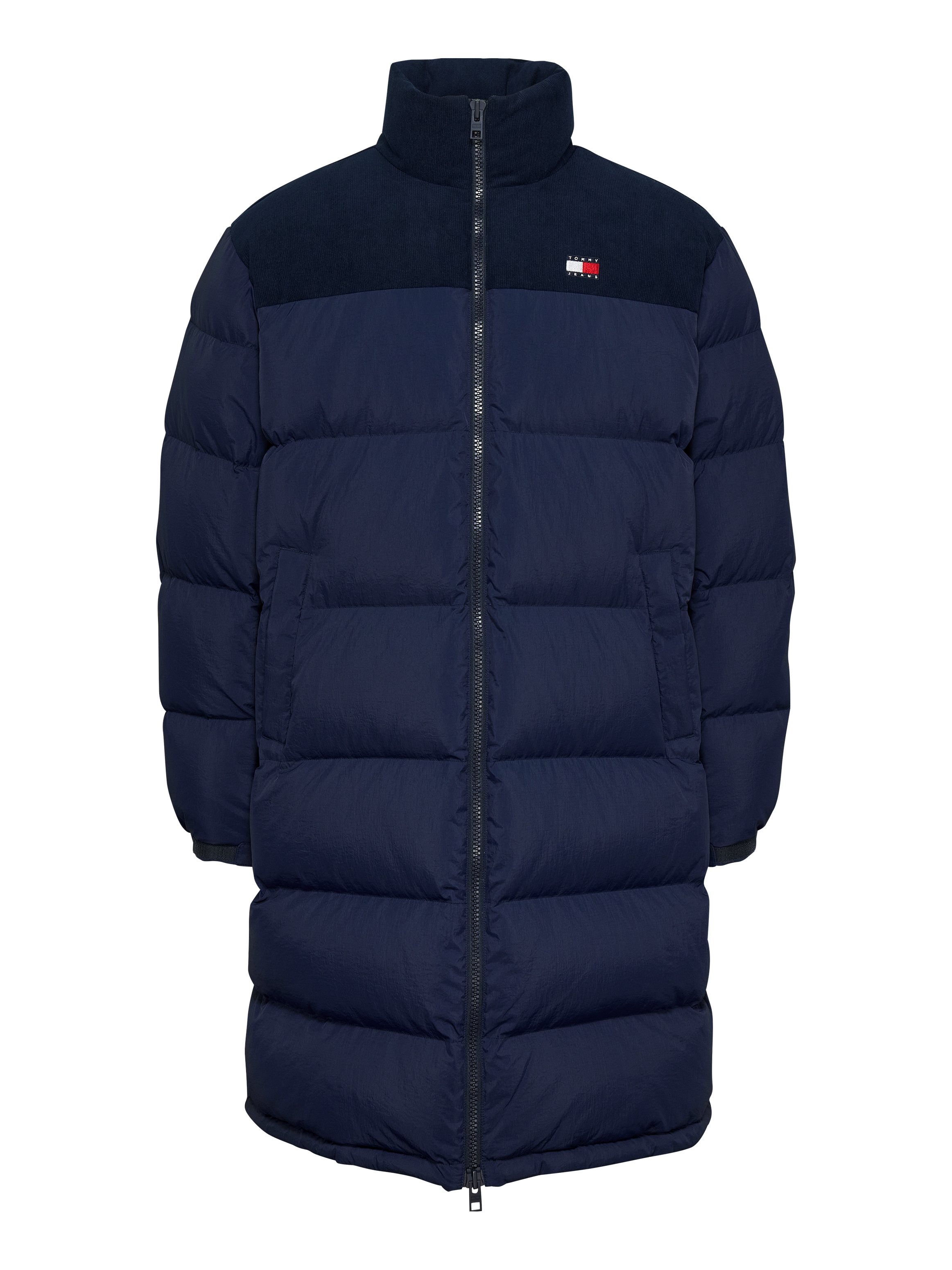 Tommy Jeans Steppjacke »TJM CORD MIX ALASKA PARKA«, mit Cordeinsätzen