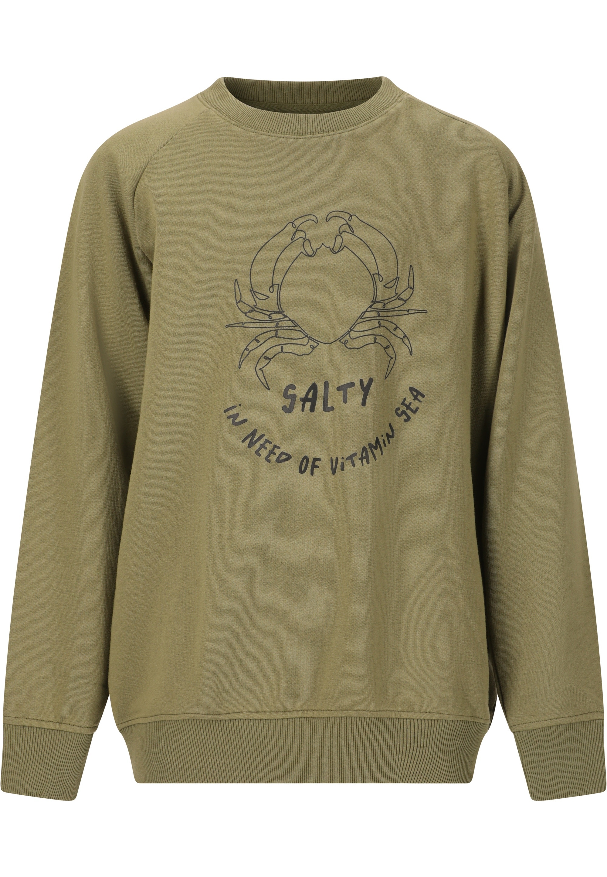 CRUZ Sweatshirt "Rusvil Jr.", Im weichen und bequemen Print-Design