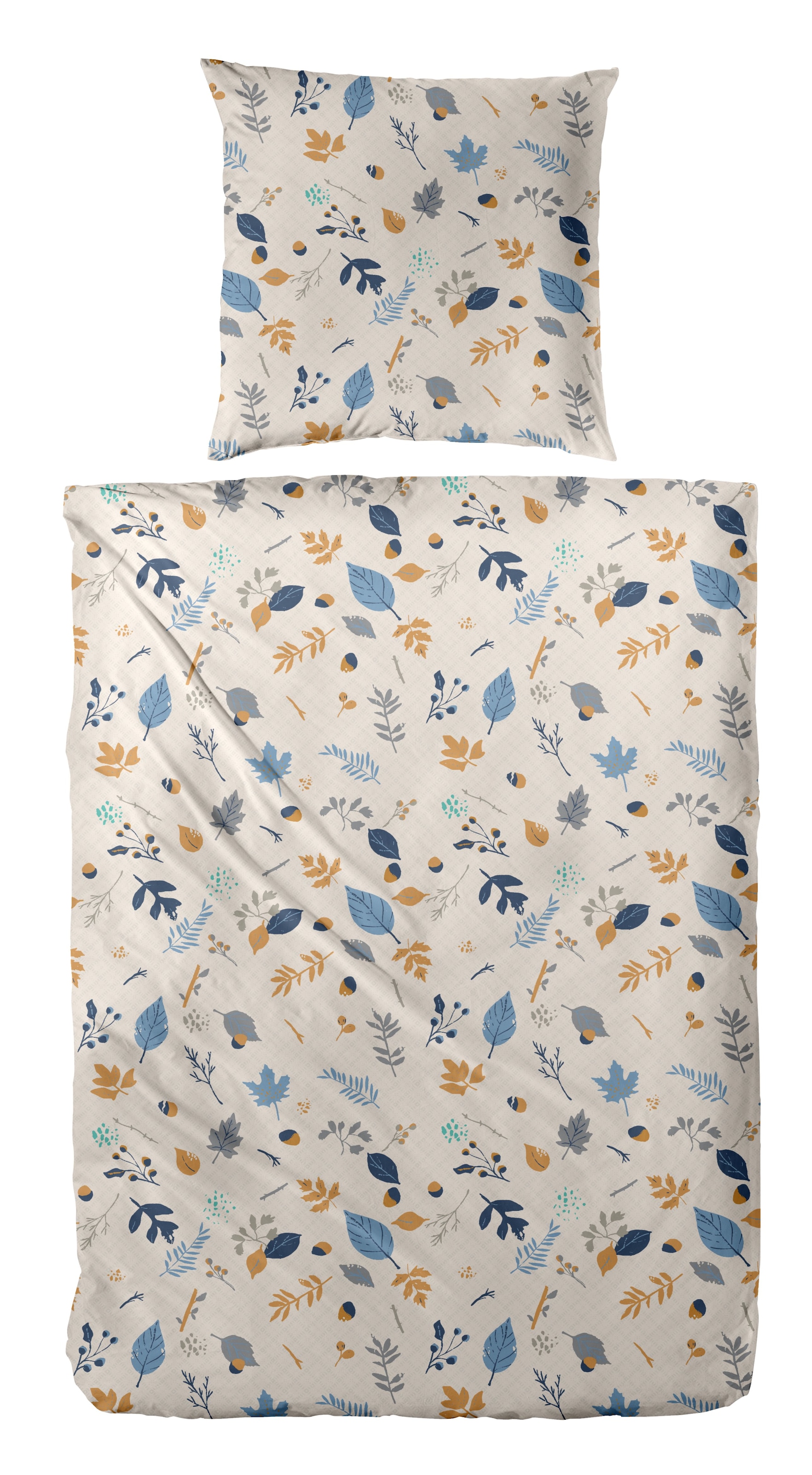 Primera Bettwäsche "Biber-Bettwäsche Branches" 2 Stk. mit floralen Motiven günstig online kaufen