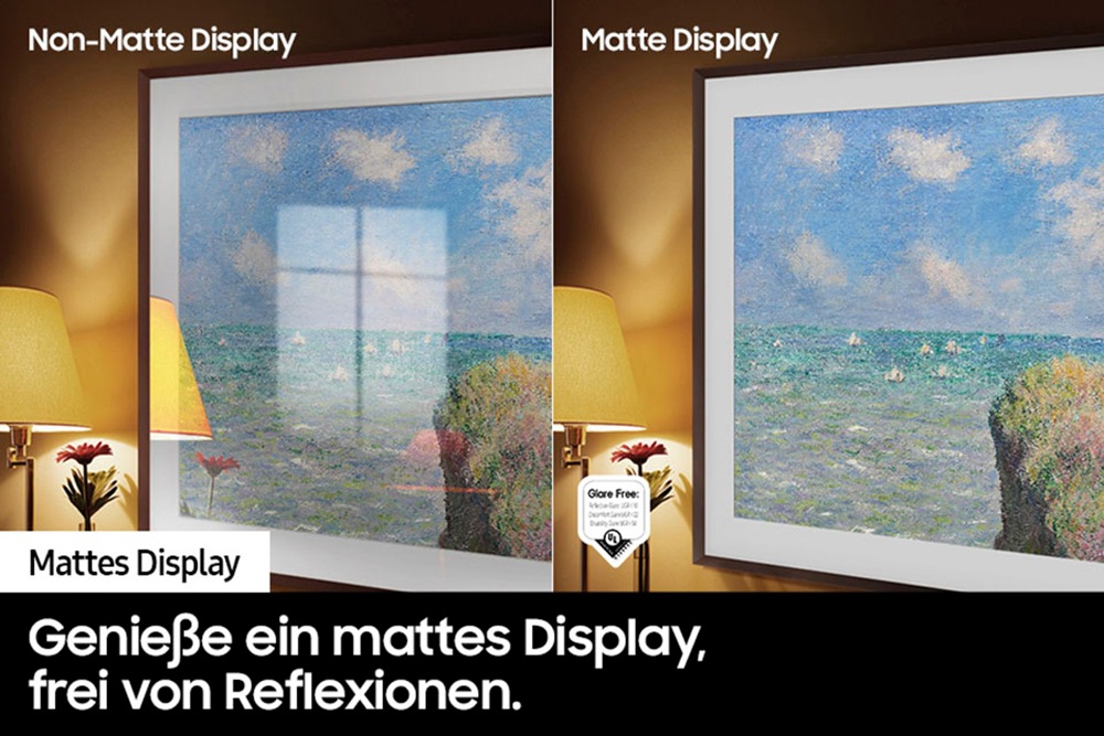 Samsung QLED-Fernseher »GQ85LS03DAU«, 4K Ultra HD, Smart-TV, The Frame, Mattes Display, Art Mode, Austauschbare Rahmen, Dolby Atmos