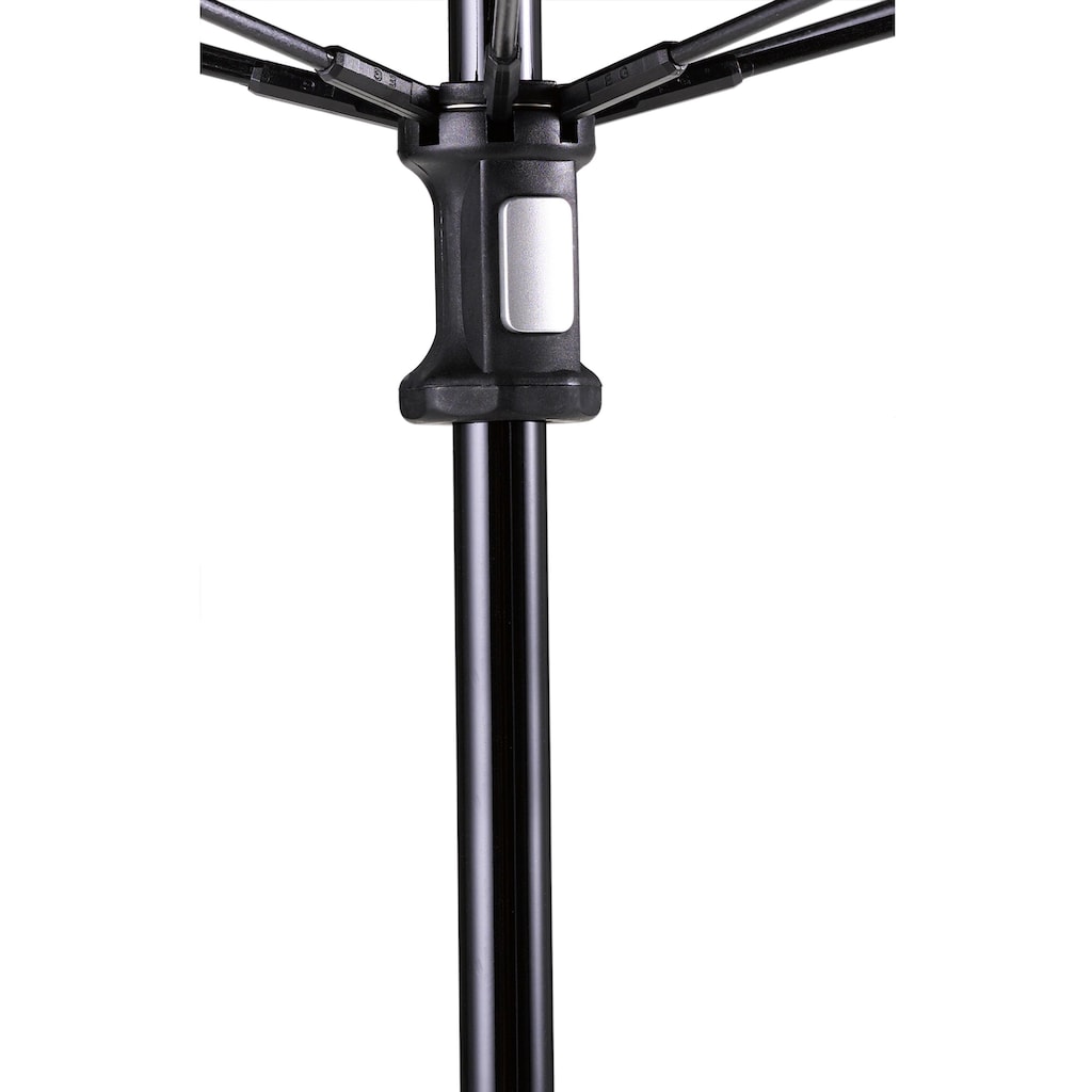 EuroSCHIRM® Stockregenschirm »Swing, silber«, mit UV-Lichtschutzfaktor 50+