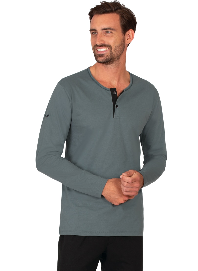 Trigema Longsleeve »TRIGEMA Langarmshirt aus Biobaumwolle«, (1 tlg.)