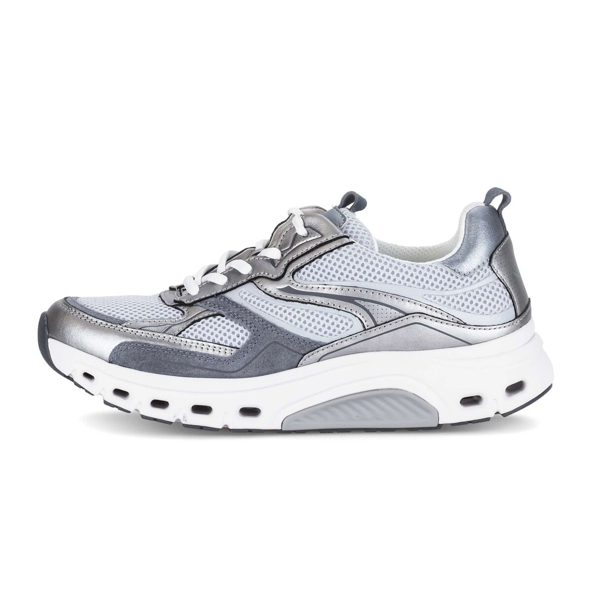 Gabor Sneaker "Sneaker low Materialmix Leder/Lederimitat" günstig online kaufen