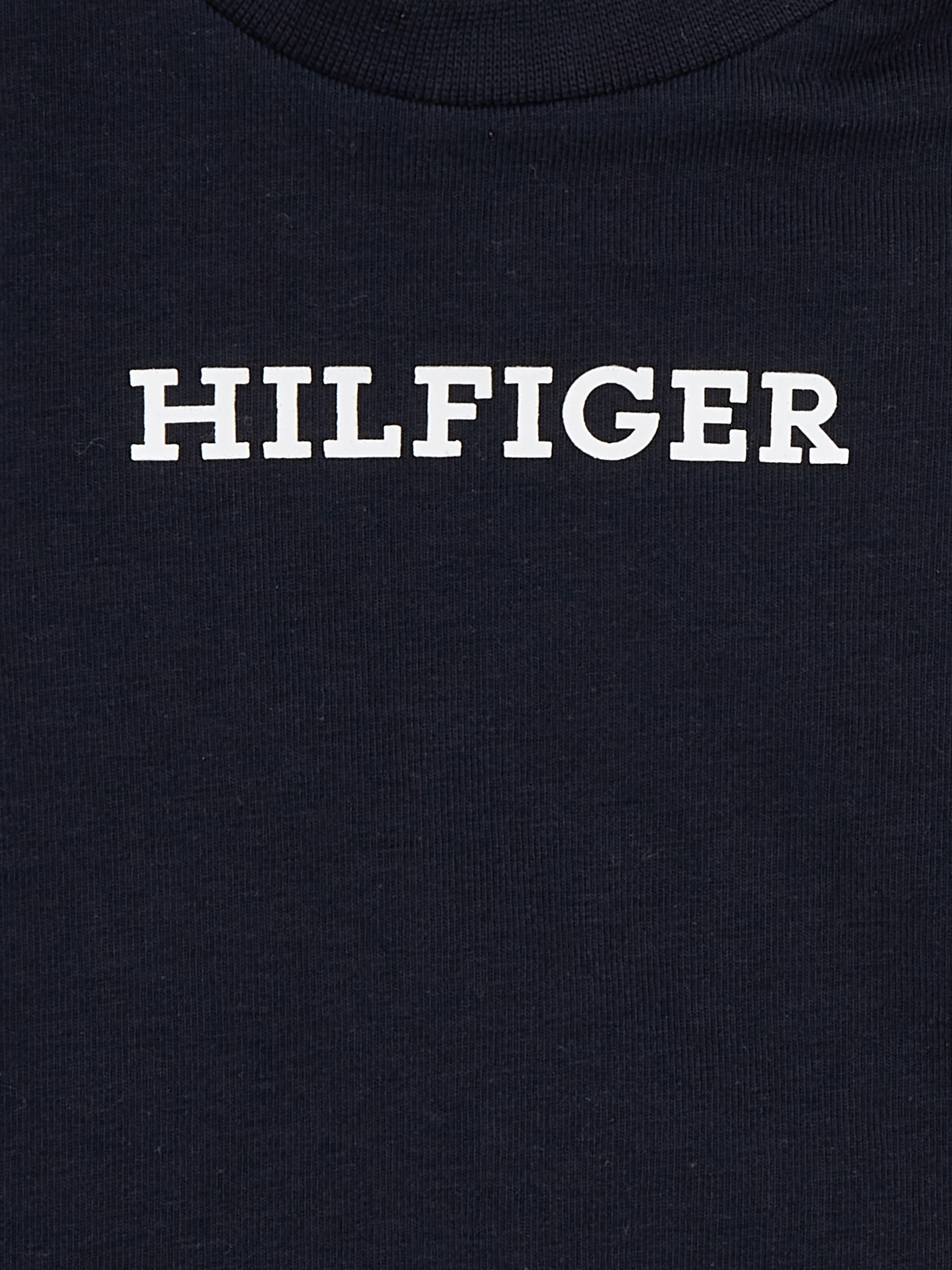 Black Friday Tommy Hilfiger Langarmshirt »BABY MONOTYPE TEE L/S«, mit  Hilfiger Logo-Schriftzug & Flag | BAUR
