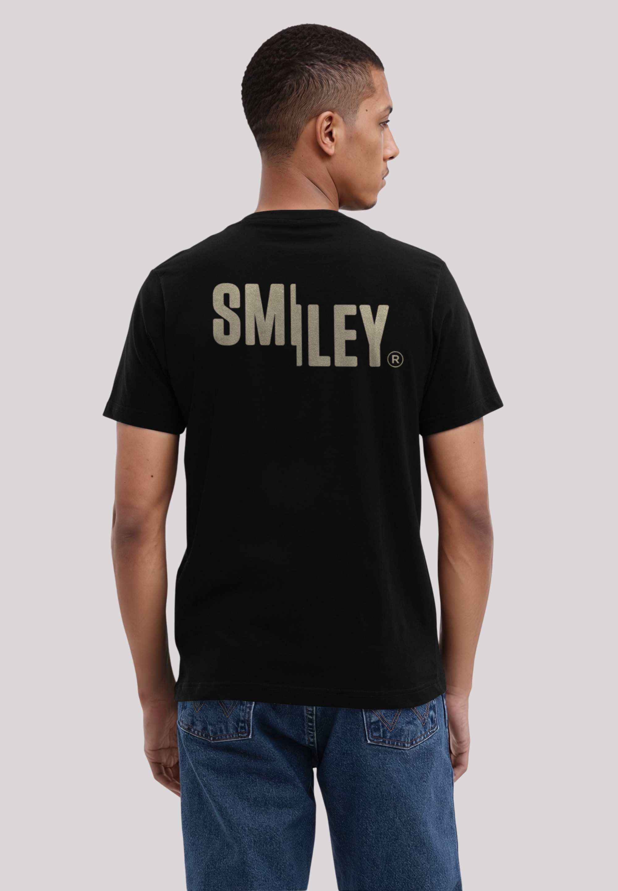 F4NT4STIC T-Shirt »Smiley Light« Premium Qualität