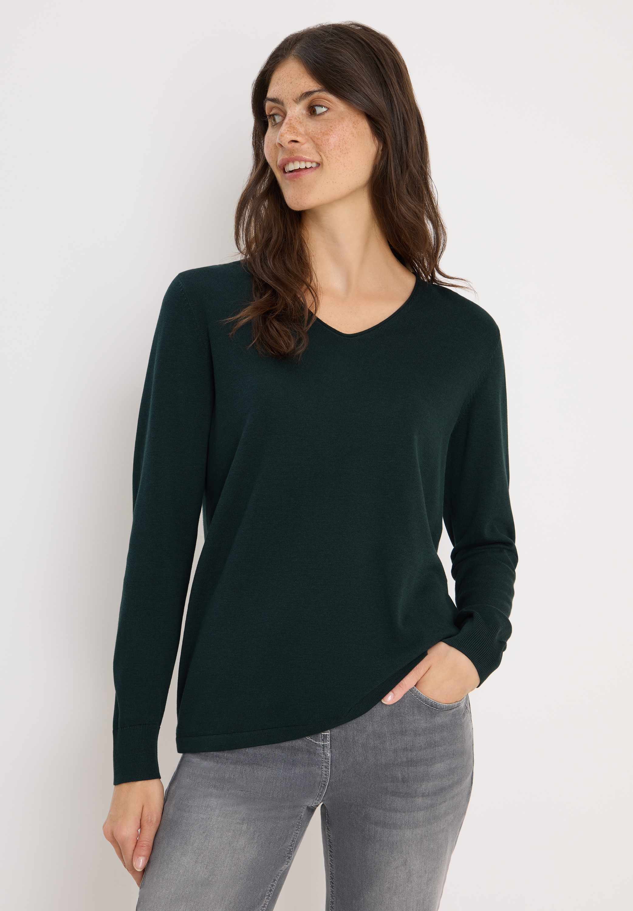 Cecil Strickpullover, im soften Baumwoll-Mix günstig online kaufen