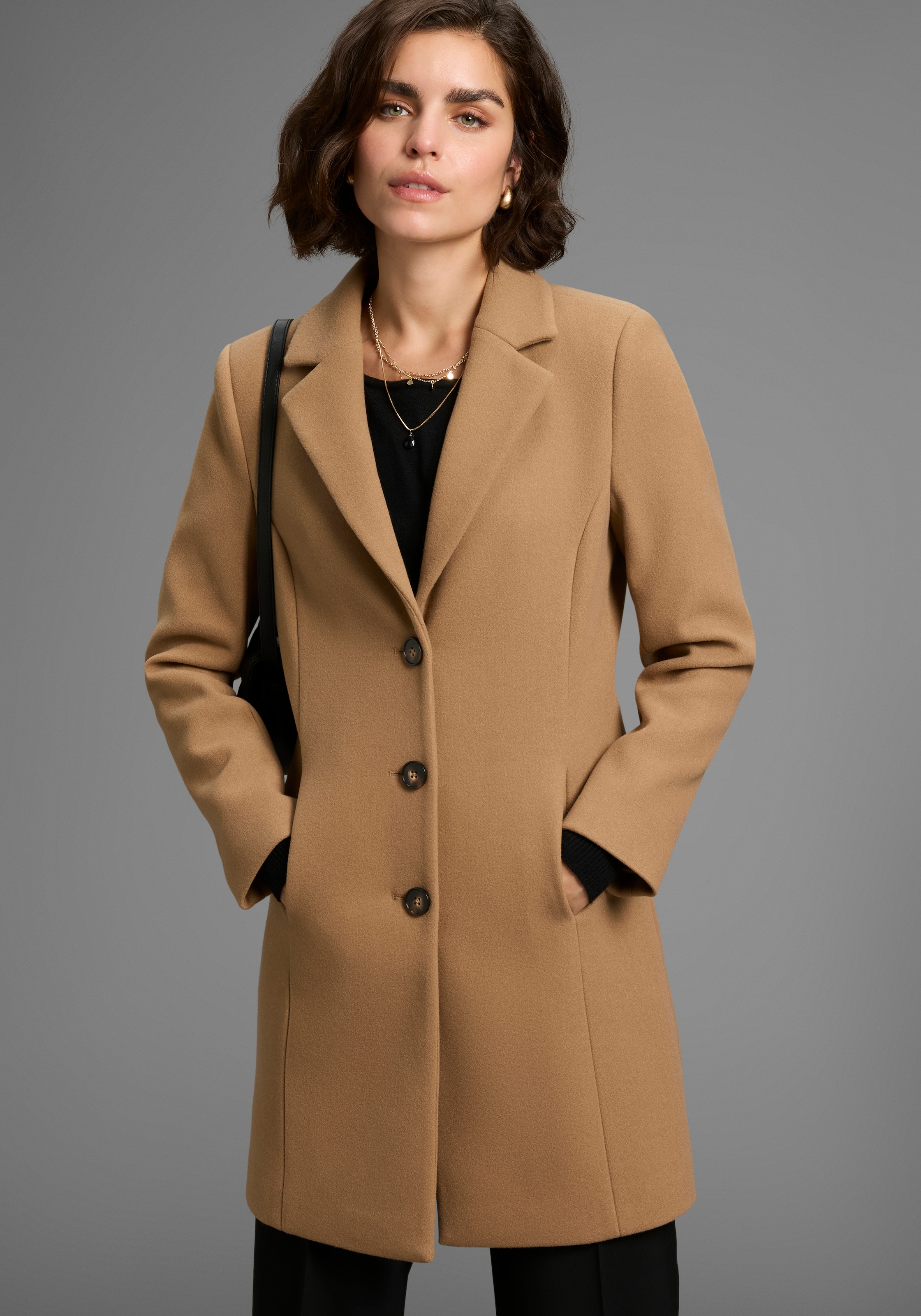 Laura Scott Kurzmantel, perfekt für den Übergang günstig online kaufen