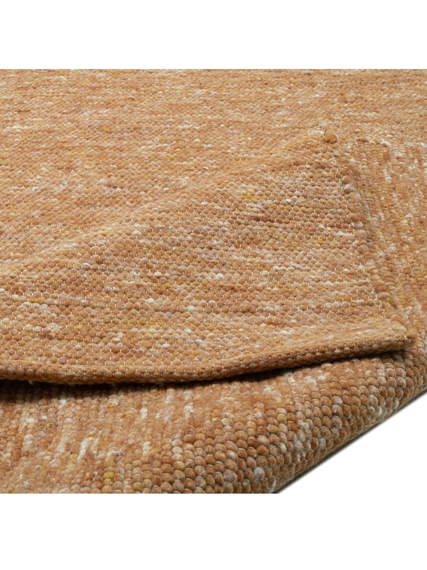 Teppich HEINE HOME Gr. 8, orange, B:190cm H:12mm L:290cm, Wolle, Teppiche, Teppich 3
